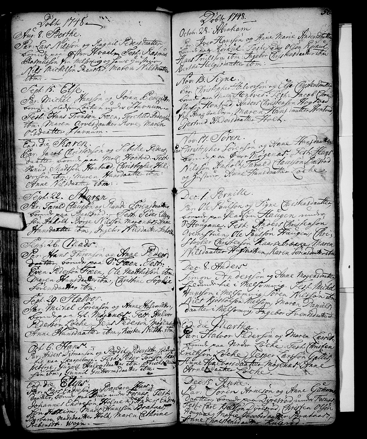 Stokke kirkebøker, AV/SAKO-A-320/F/Fa/L0002: Parish register (official) no. I 2, 1732-1770, p. 56