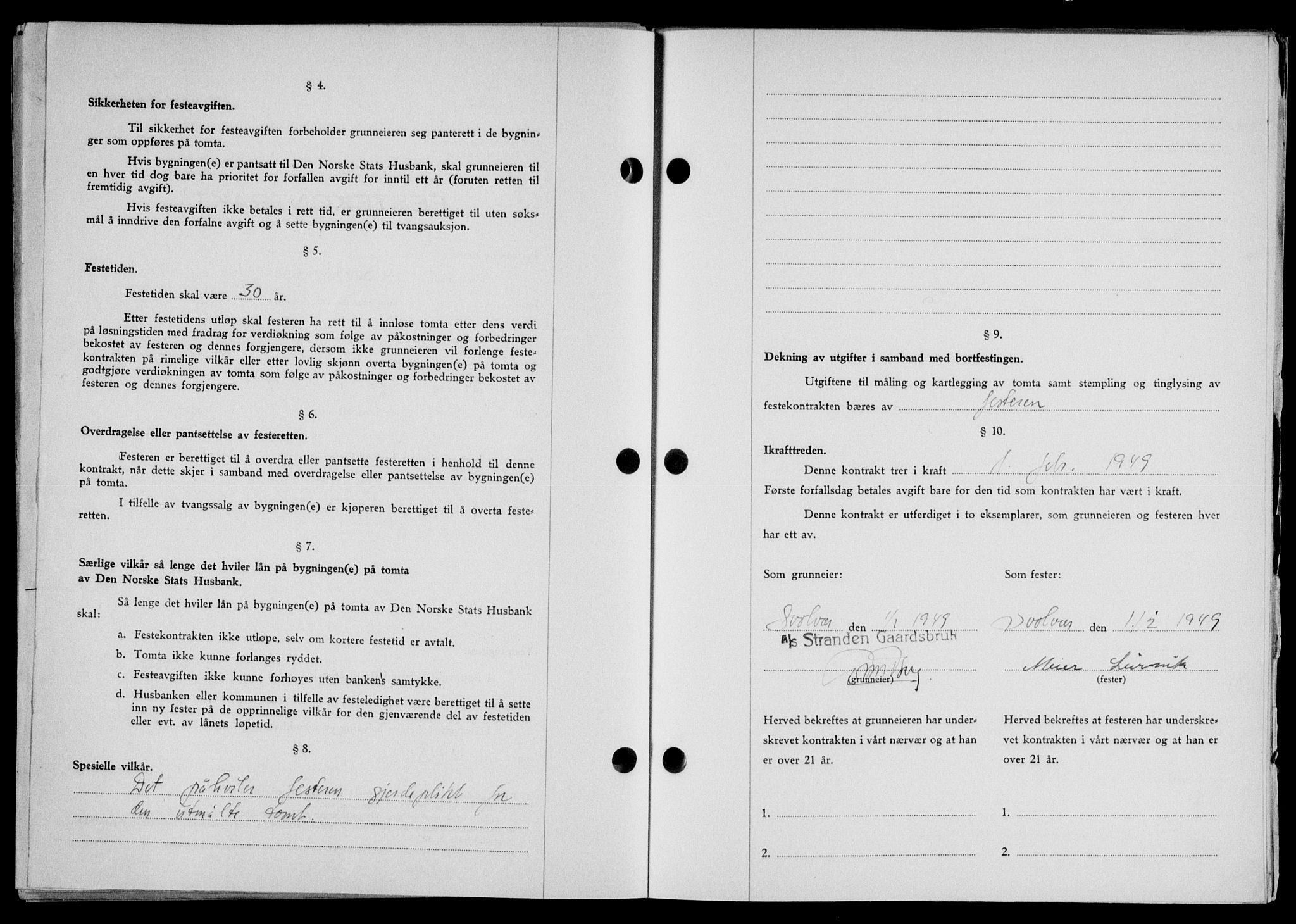 Lofoten sorenskriveri, SAT/A-0017/1/2/2C/L0021a: Mortgage book no. 21a, 1949-1949, Diary no: : 1665/1949