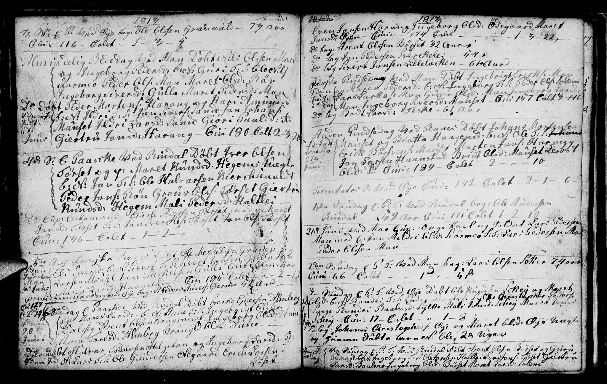 Ministerialprotokoller, klokkerbøker og fødselsregistre - Møre og Romsdal, AV/SAT-A-1454/595/L1049: Parish register (copy) no. 595C01, 1805-1819, p. 75