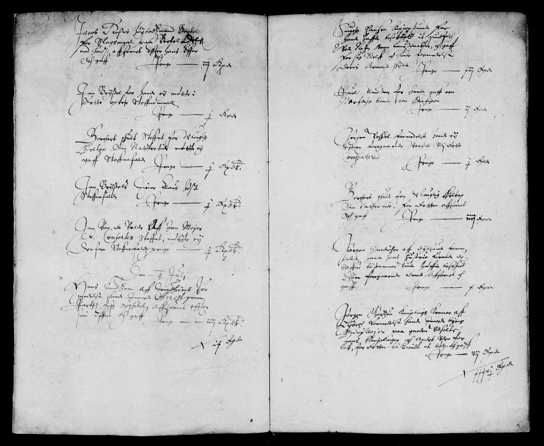Rentekammeret inntil 1814, Reviderte regnskaper, Lensregnskaper, AV/RA-EA-5023/R/Rb/Rbt/L0104: Bergenhus len, 1646-1647