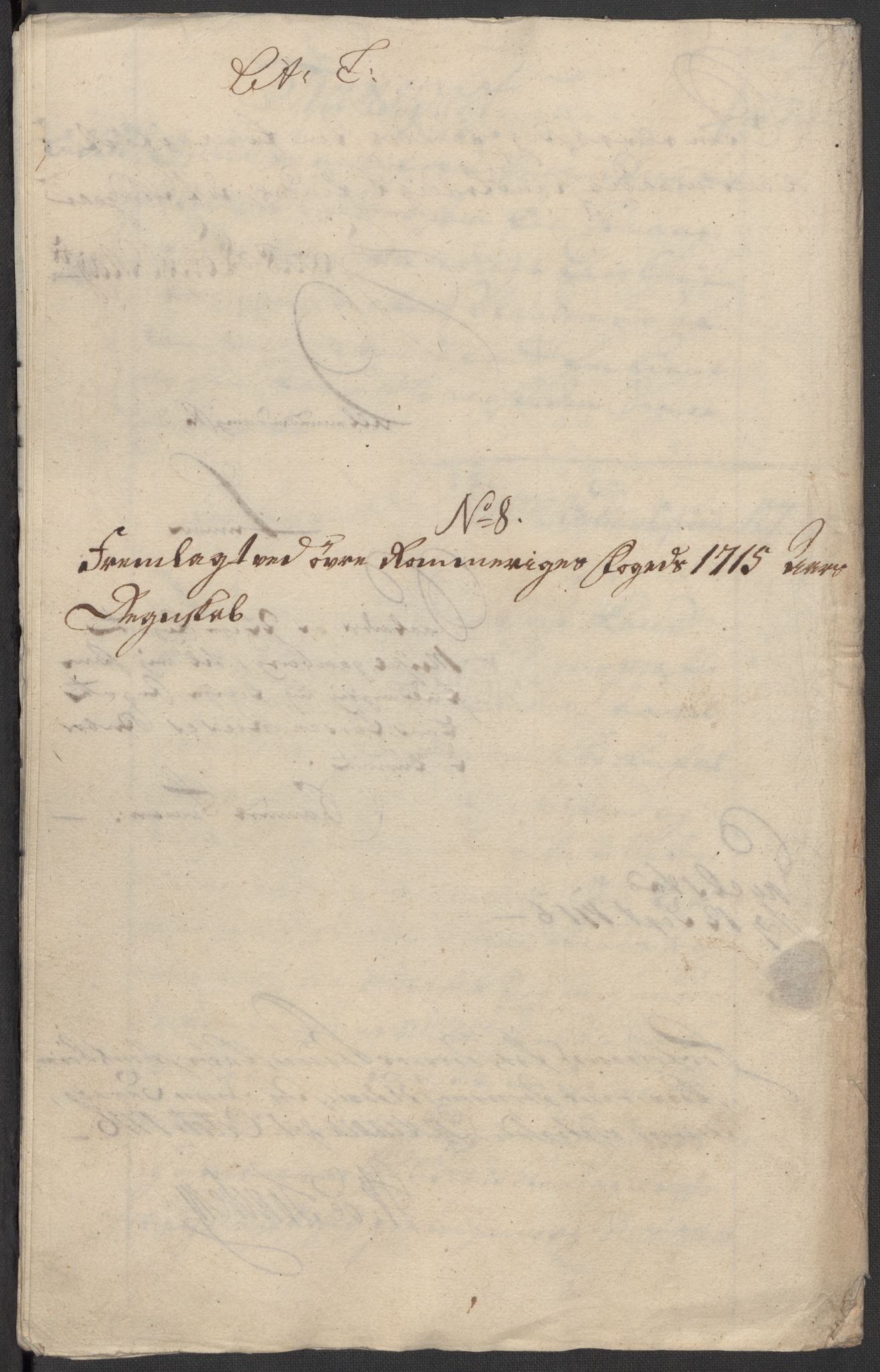 Rentekammeret inntil 1814, Reviderte regnskaper, Fogderegnskap, AV/RA-EA-4092/R12/L0724: Fogderegnskap Øvre Romerike, 1715, p. 171