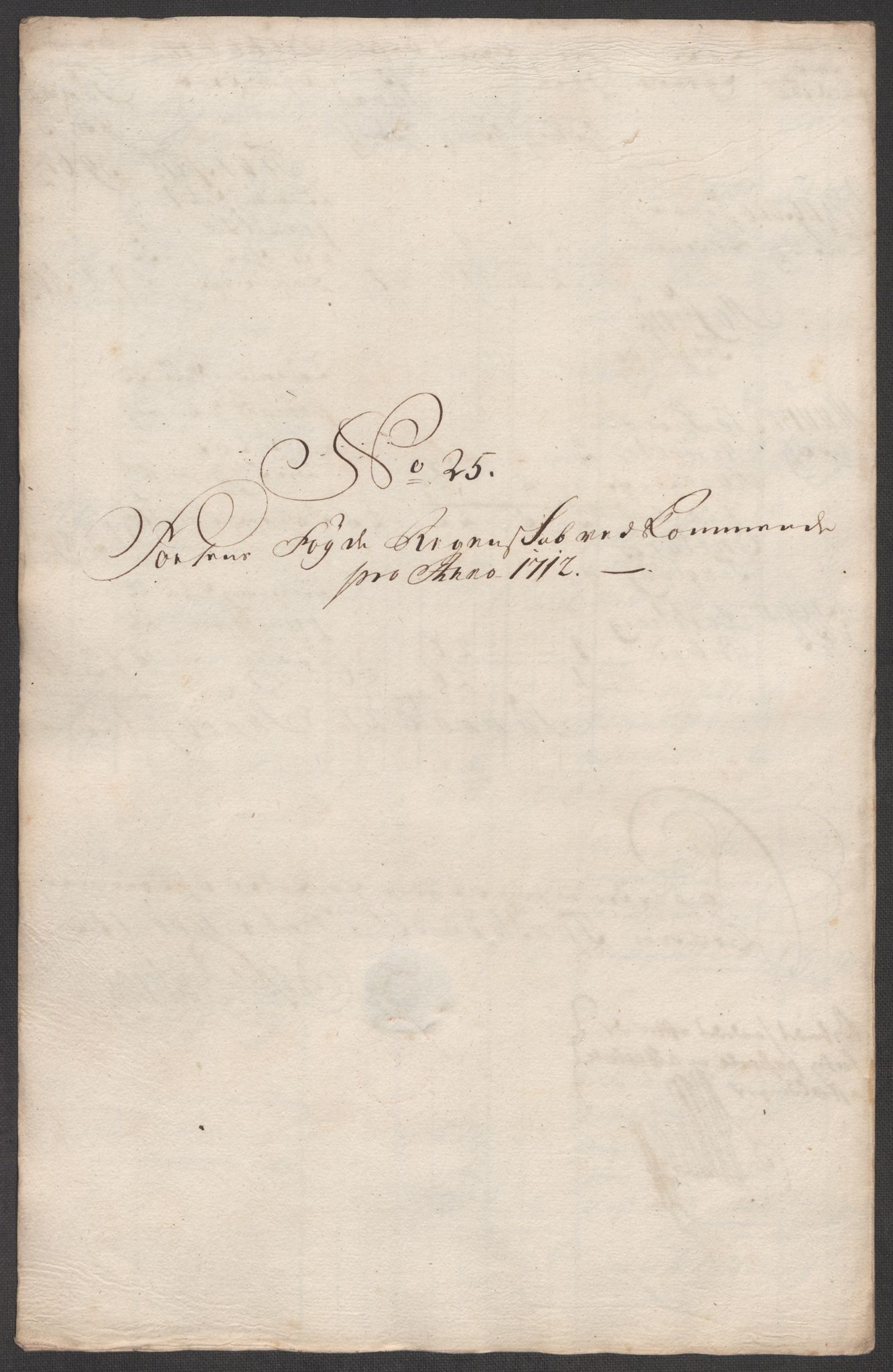 Rentekammeret inntil 1814, Reviderte regnskaper, Fogderegnskap, AV/RA-EA-4092/R57/L3861: Fogderegnskap Fosen, 1712-1713, p. 195