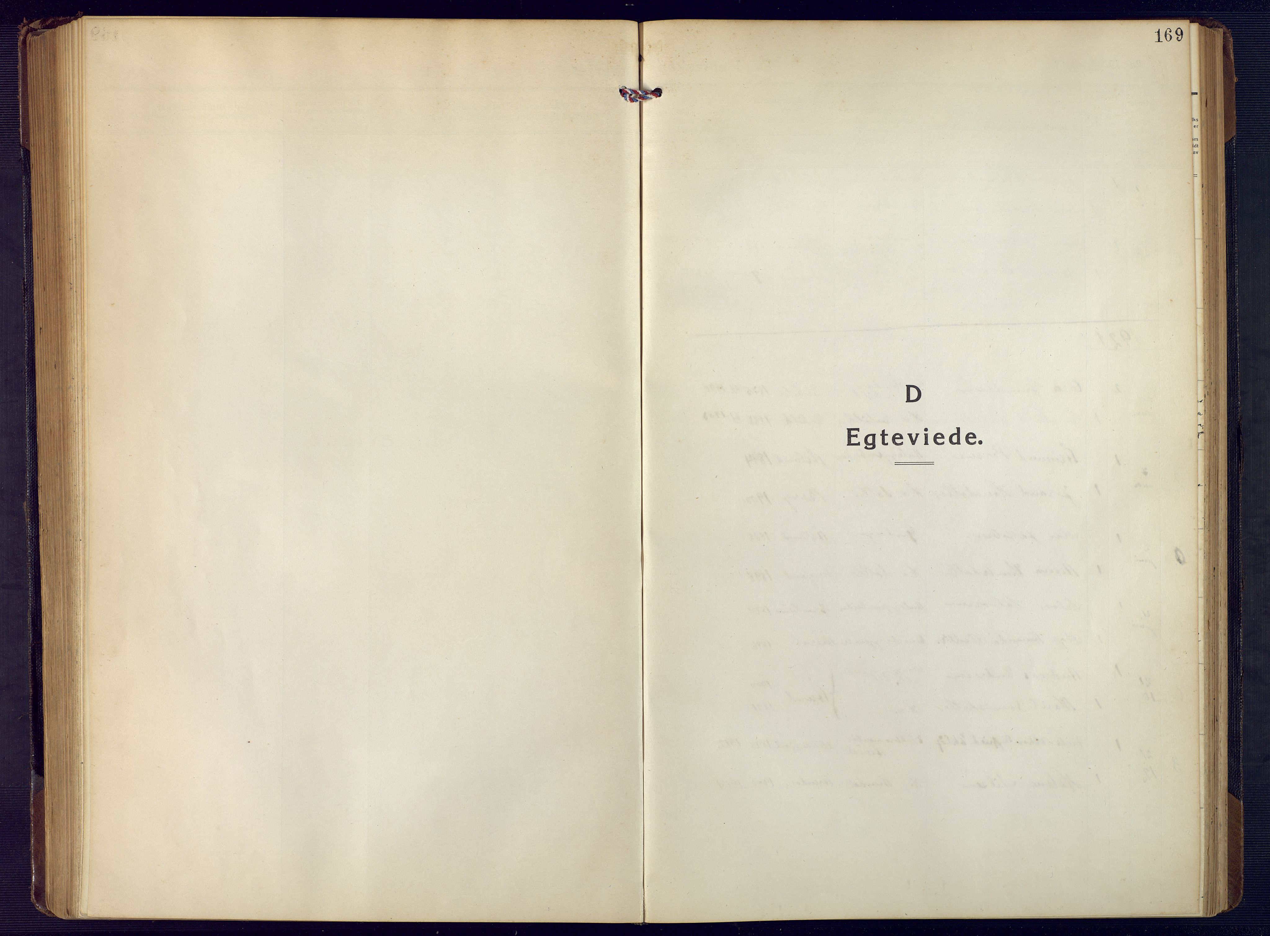 Åseral sokneprestkontor, SAK/1111-0051/F/Fb/L0004: Parish register (copy) no. B 4, 1920-1946, p. 169
