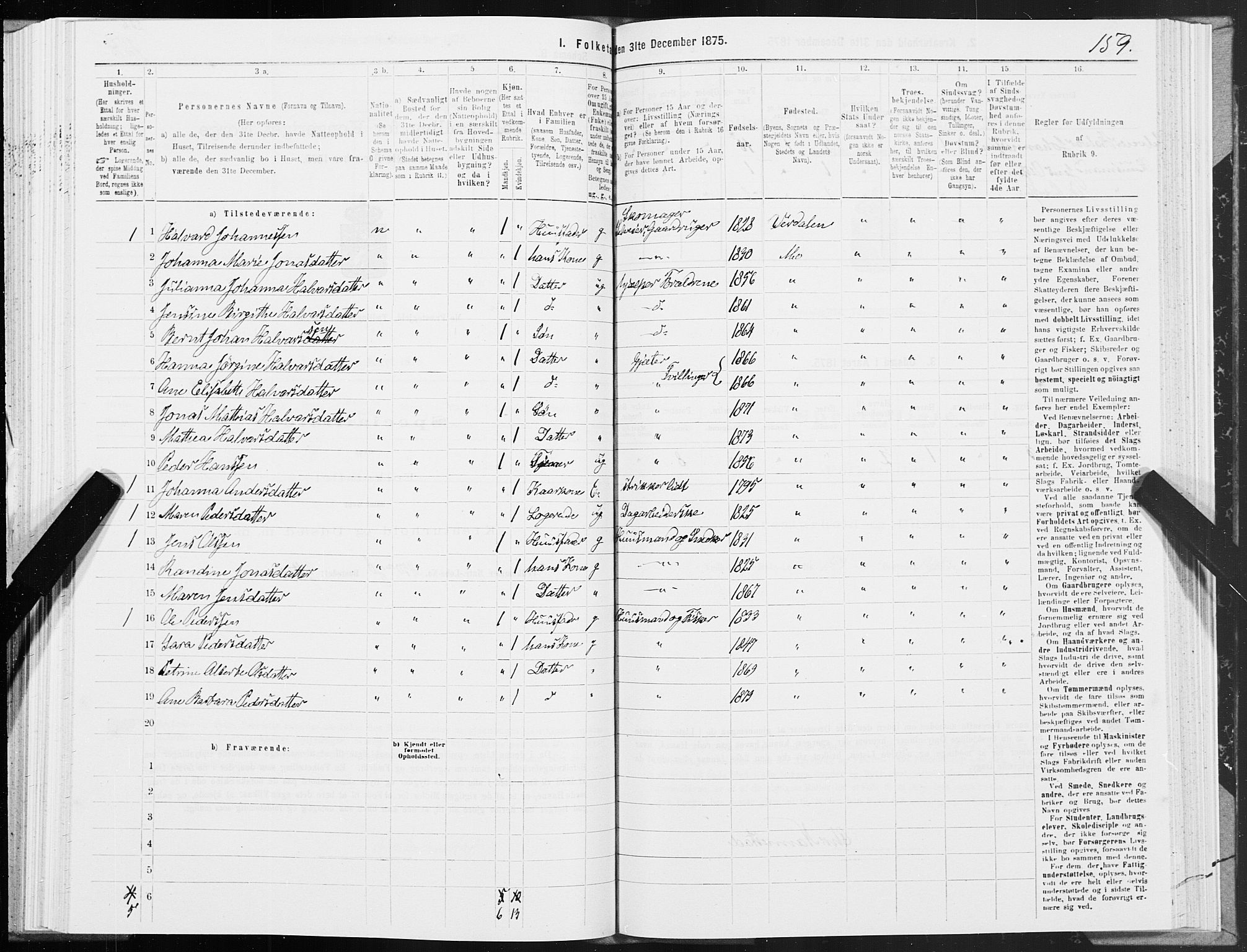 SAT, 1875 census for 1833P Mo, 1875, p. 1159