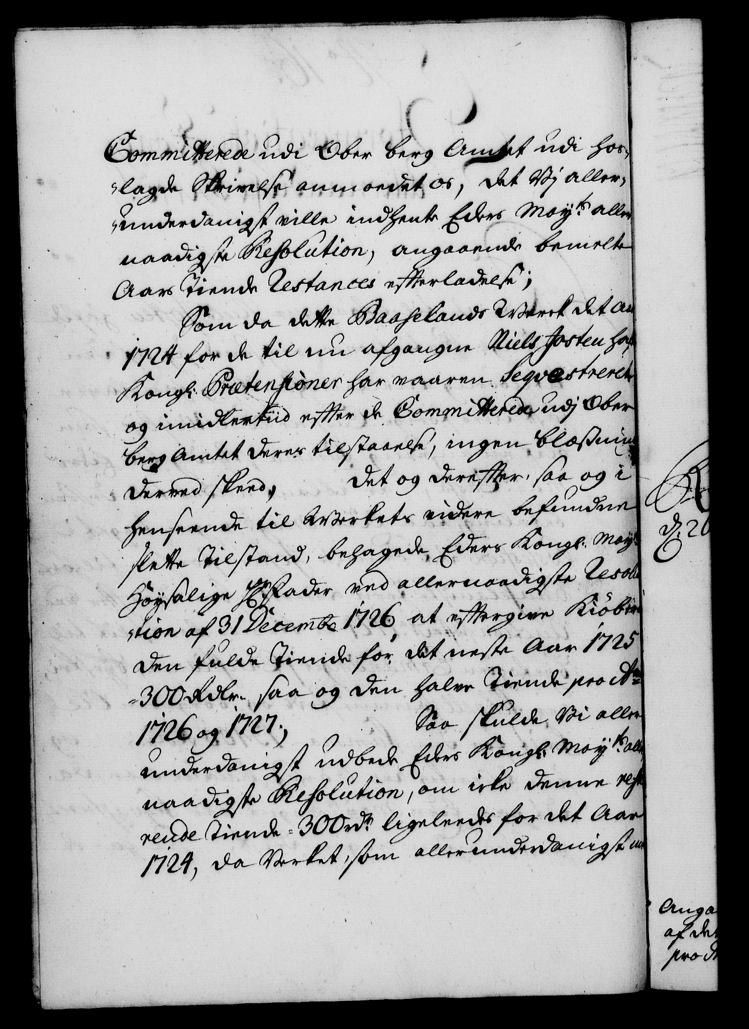 Rentekammeret, Kammerkanselliet, RA/EA-3111/G/Gf/Gfa/L0016: Norsk relasjons- og resolusjonsprotokoll (merket RK 52.16), 1733, p. 115