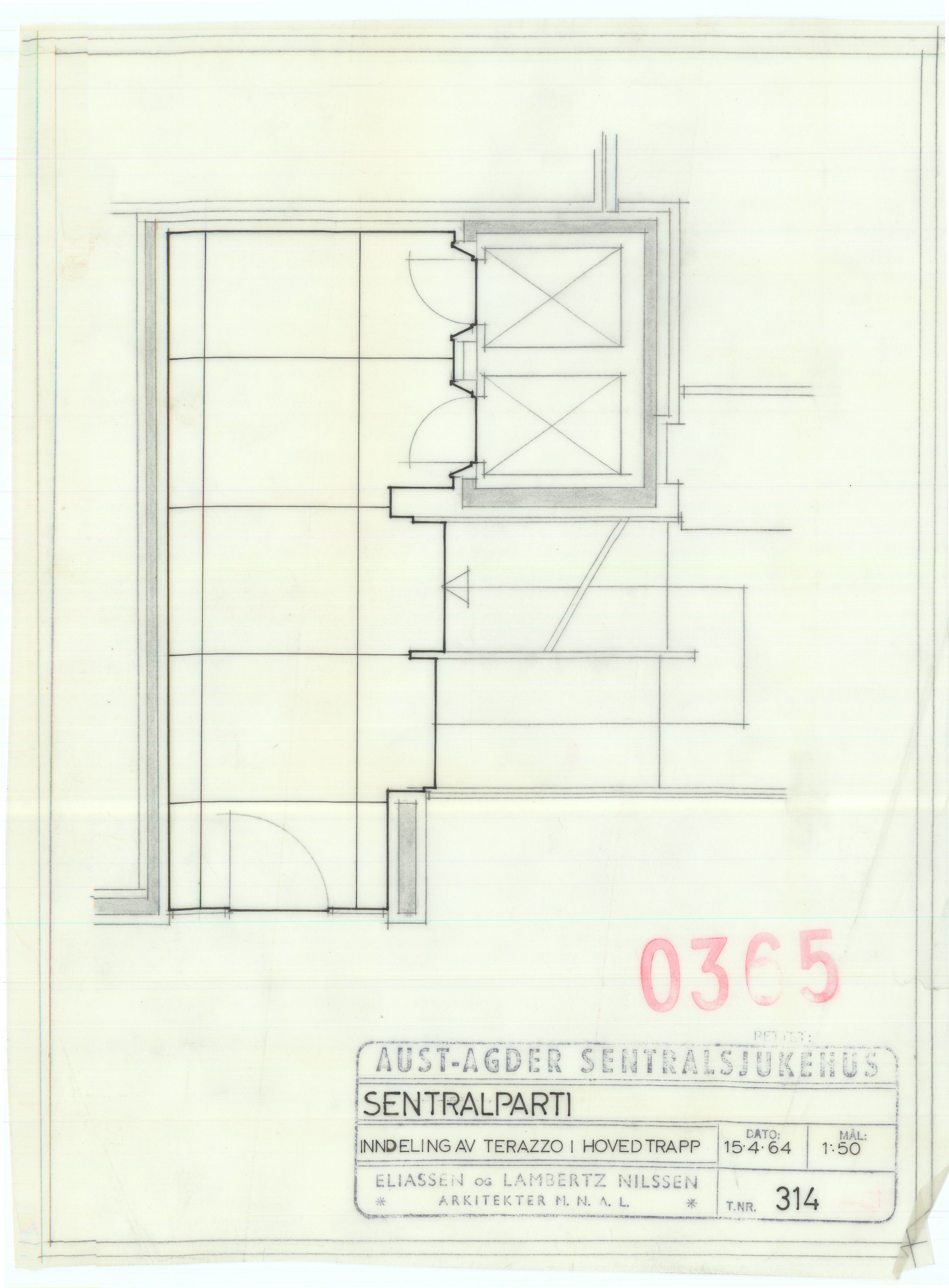 Eliassen og Lambertz-Nilssen Arkitekter, AAKS/PA-2983/T/T01/L0005: Tegningskogger 0365, 1960-1966, p. 16