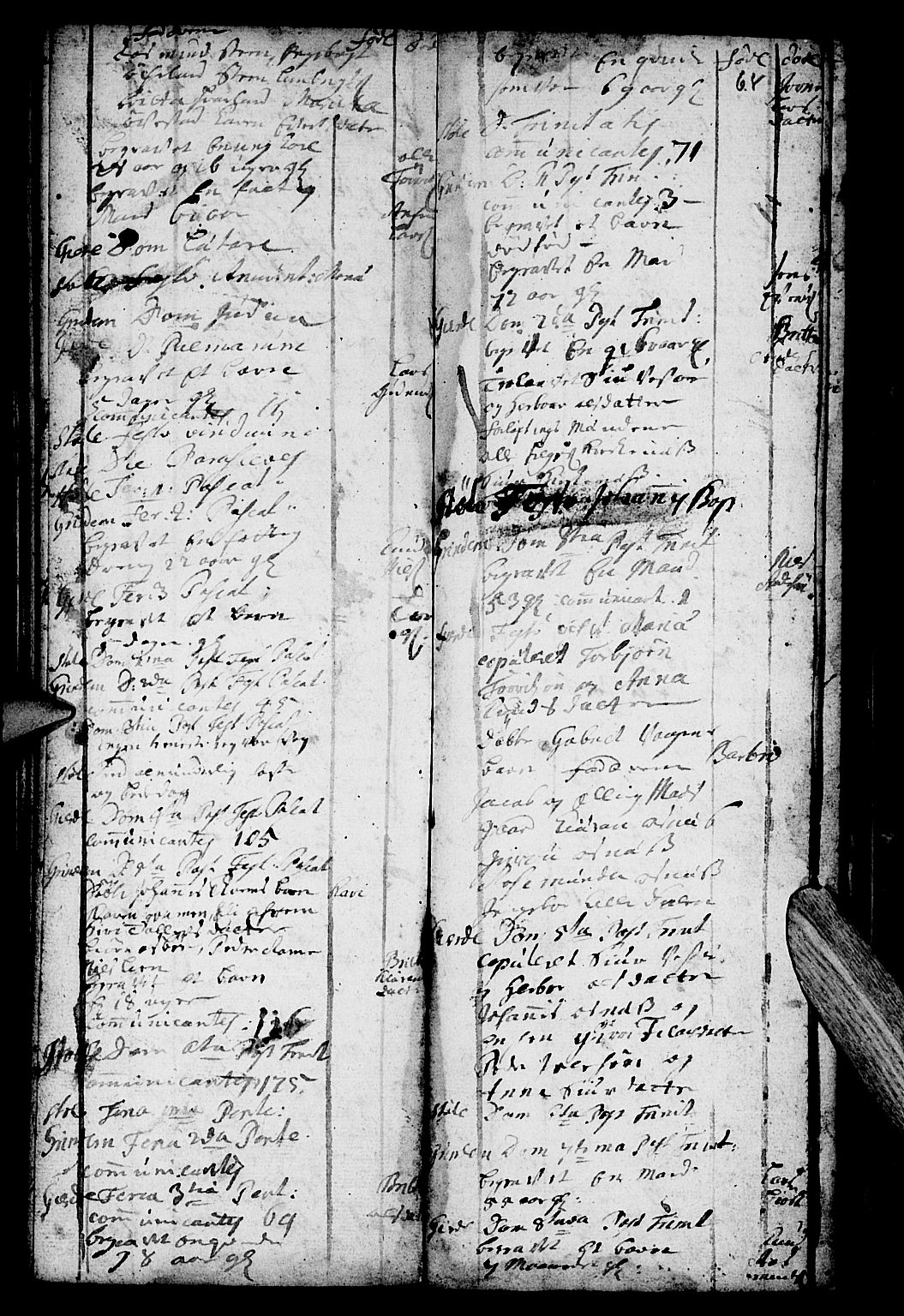 Etne sokneprestembete, AV/SAB-A-75001/H/Haa: Parish register (official) no. A 1, 1715-1741, p. 68