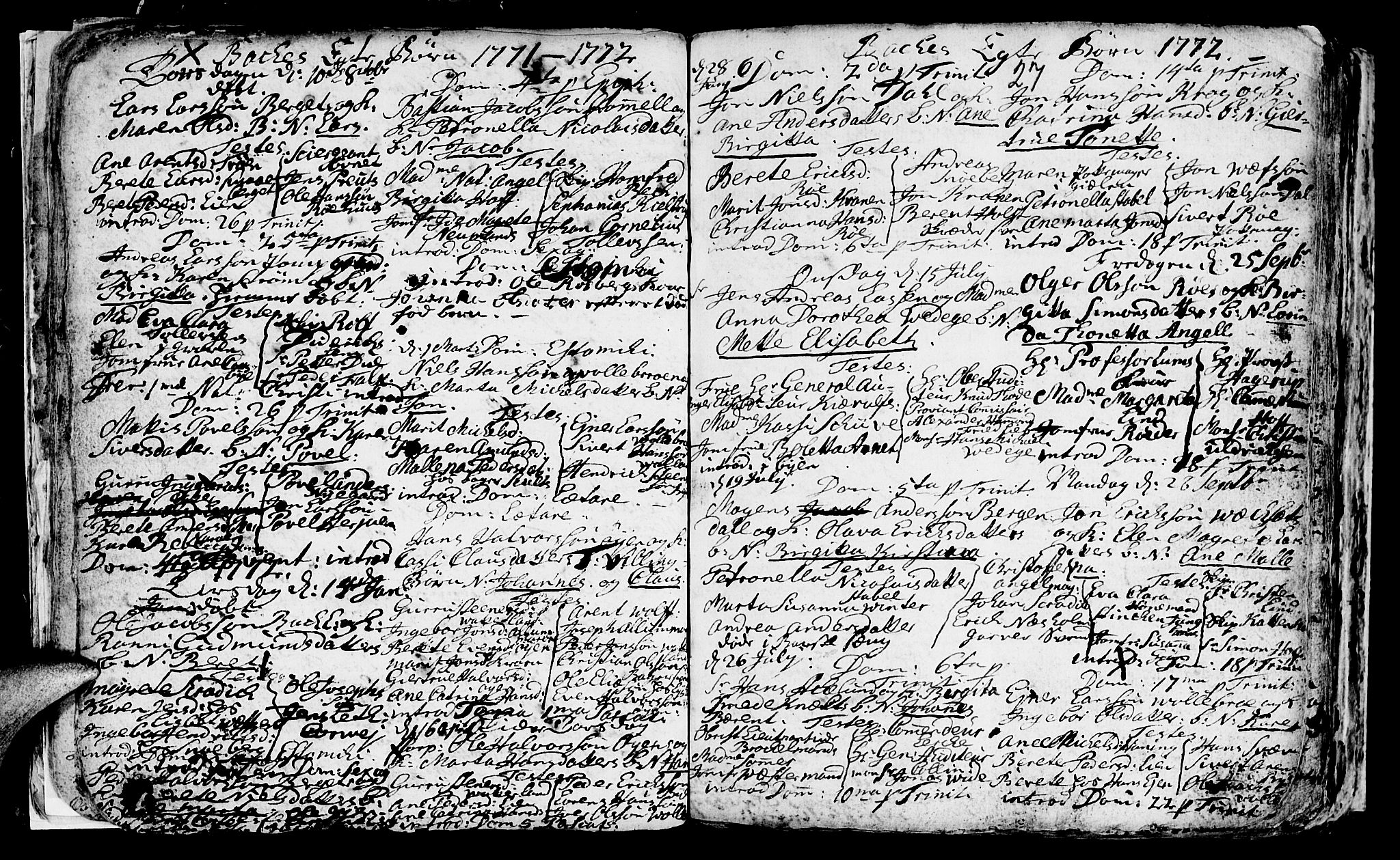 Ministerialprotokoller, klokkerbøker og fødselsregistre - Sør-Trøndelag, AV/SAT-A-1456/604/L0218: Parish register (copy) no. 604C01, 1754-1819, p. 27