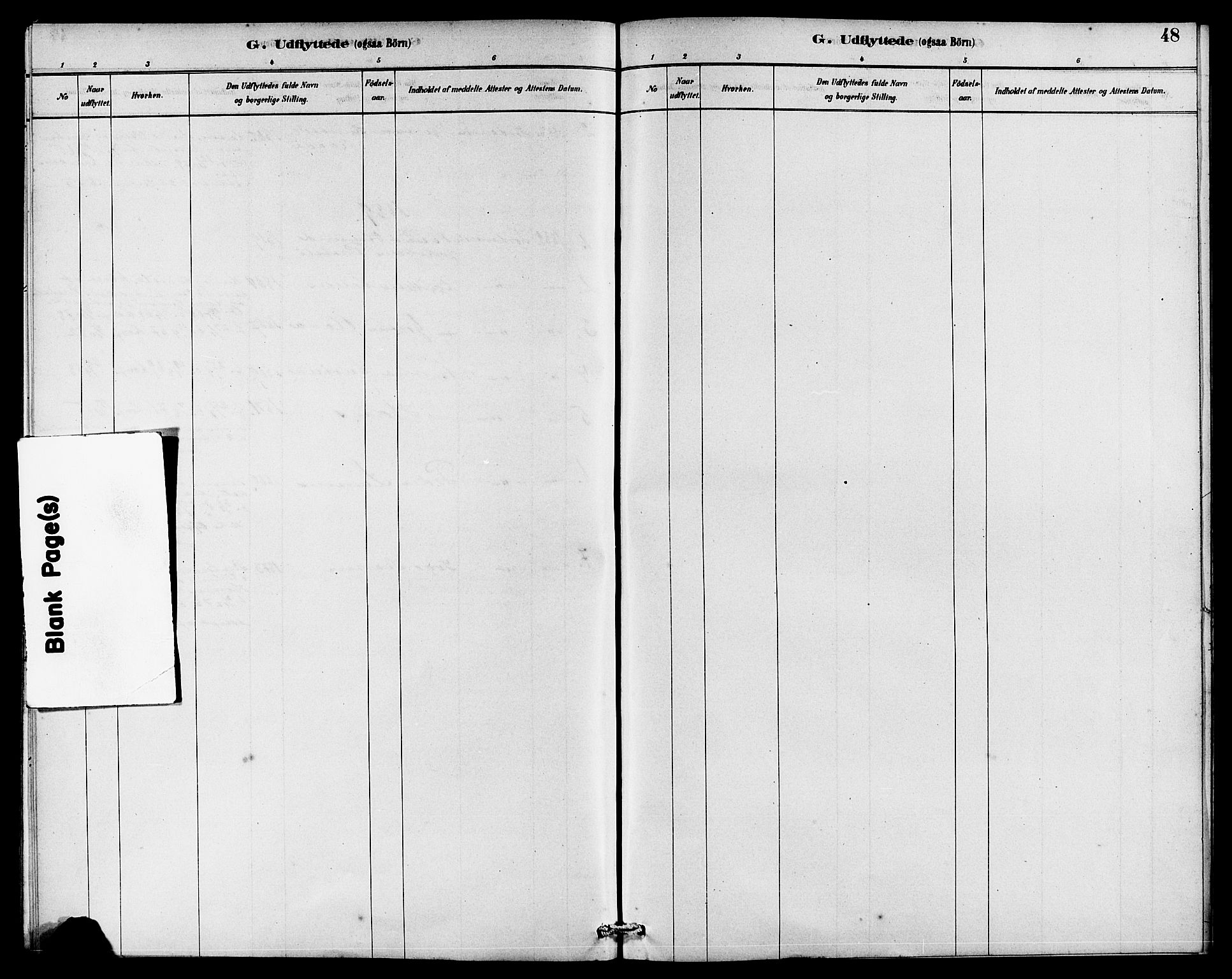 Rennesøy sokneprestkontor, AV/SAST-A -101827/H/Ha/Haa/L0010: Parish register (official) no. A 10, 1878-1890, p. 48