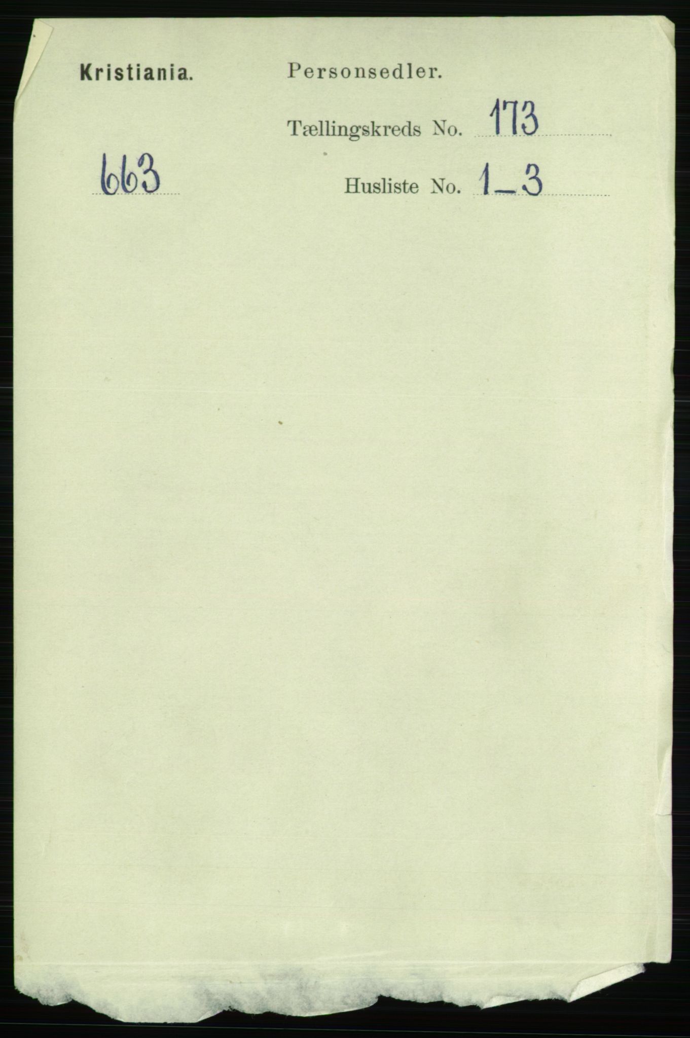 RA, 1891 census for 0301 Kristiania, 1891, p. 102791