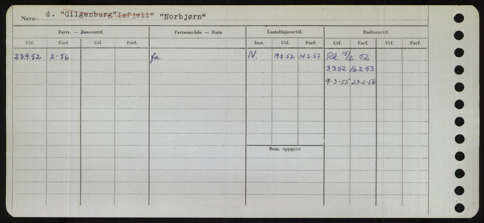 Sjøfartsdirektoratet med forløpere, Skipsmålingen, AV/RA-S-1627/H/Hb/L0003: Fartøy, I-N, p. 414