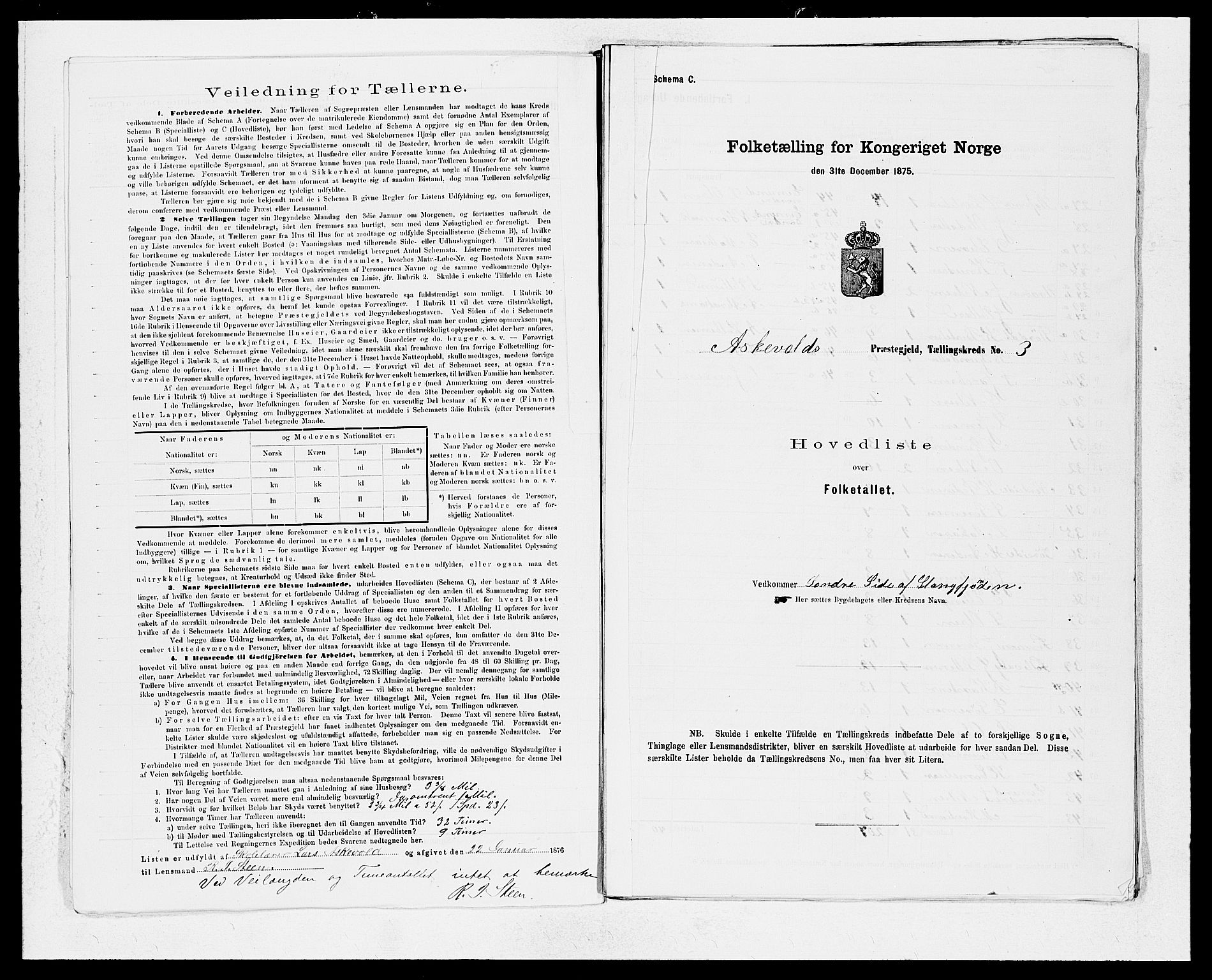 SAB, 1875 census for 1428P Askvoll, 1875, p. 6