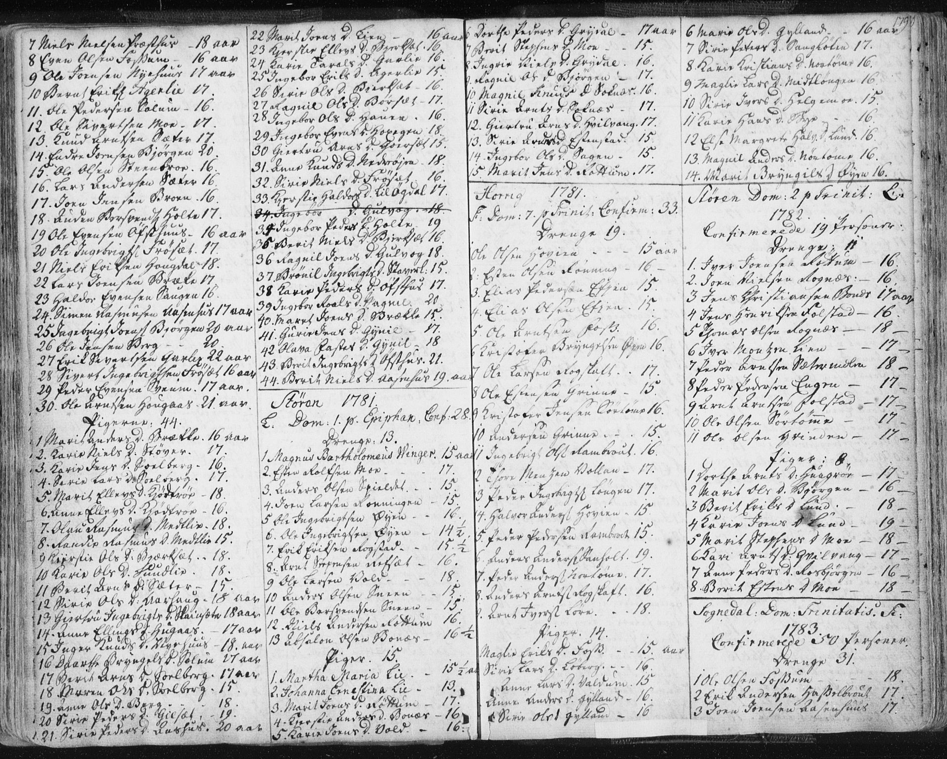 Ministerialprotokoller, klokkerbøker og fødselsregistre - Sør-Trøndelag, SAT/A-1456/687/L0991: Parish register (official) no. 687A02, 1747-1790, p. 179