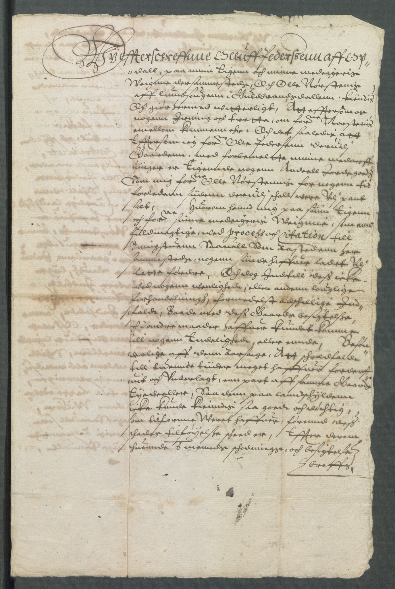 Riksarkivets diplomsamling, AV/RA-EA-5965/F02/L0130: Dokumenter, 1622, p. 57