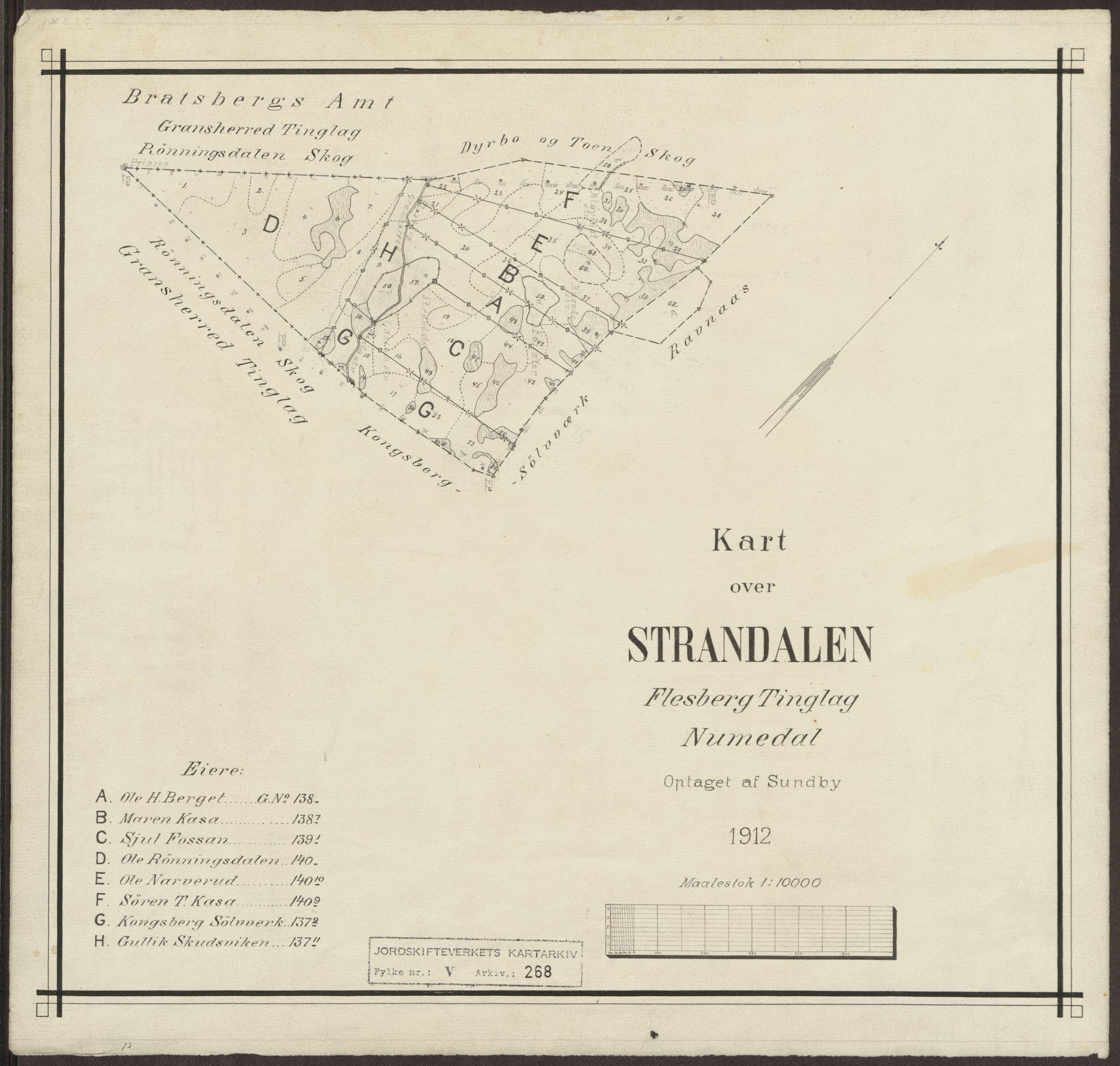 Jordskifteverkets kartarkiv, RA/S-3929/T, 1859-1988, p. 386