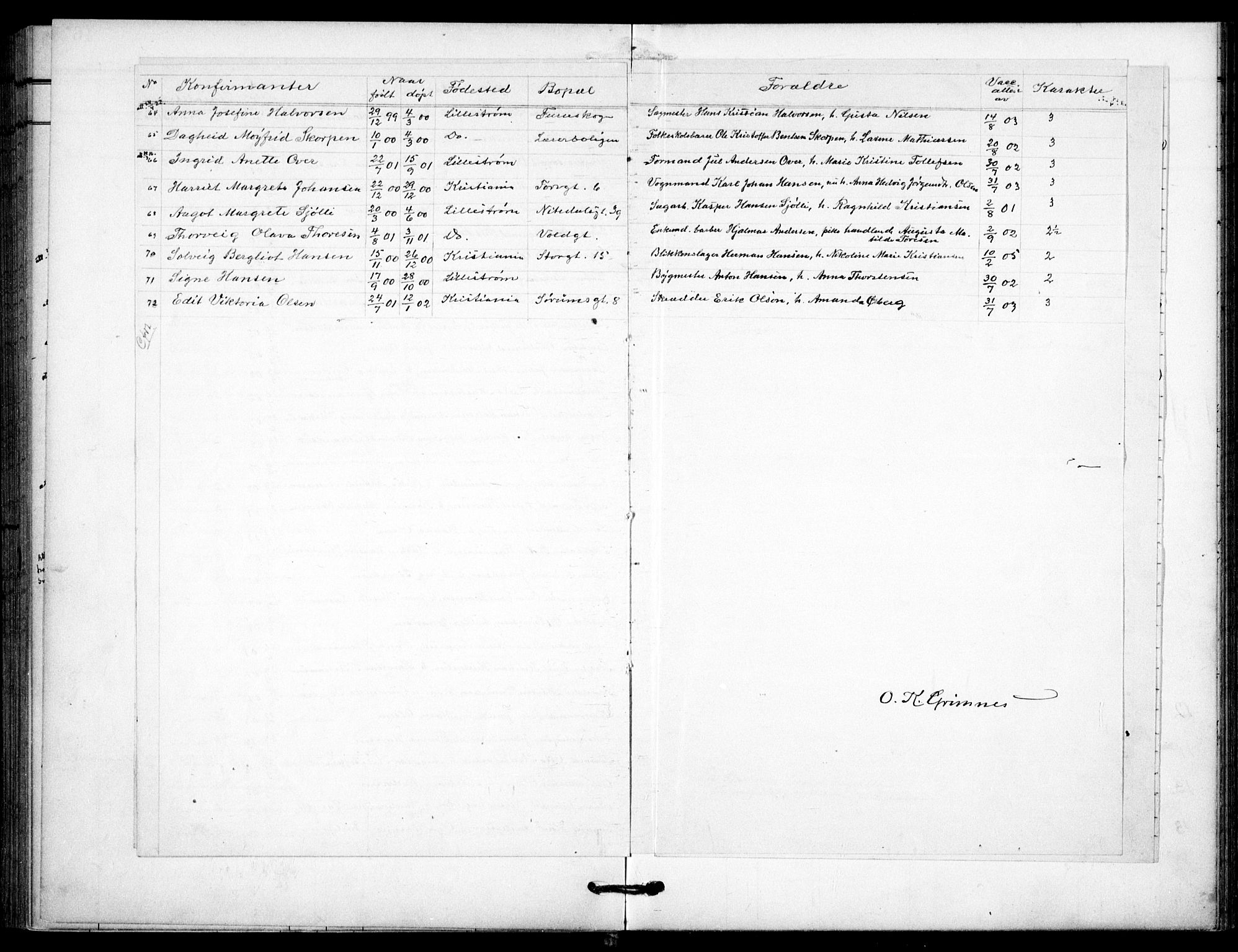 Skedsmo prestekontor Kirkebøker, AV/SAO-A-10033a/F/Fc/L0001: Parish register (official) no. III 1, 1908-1916