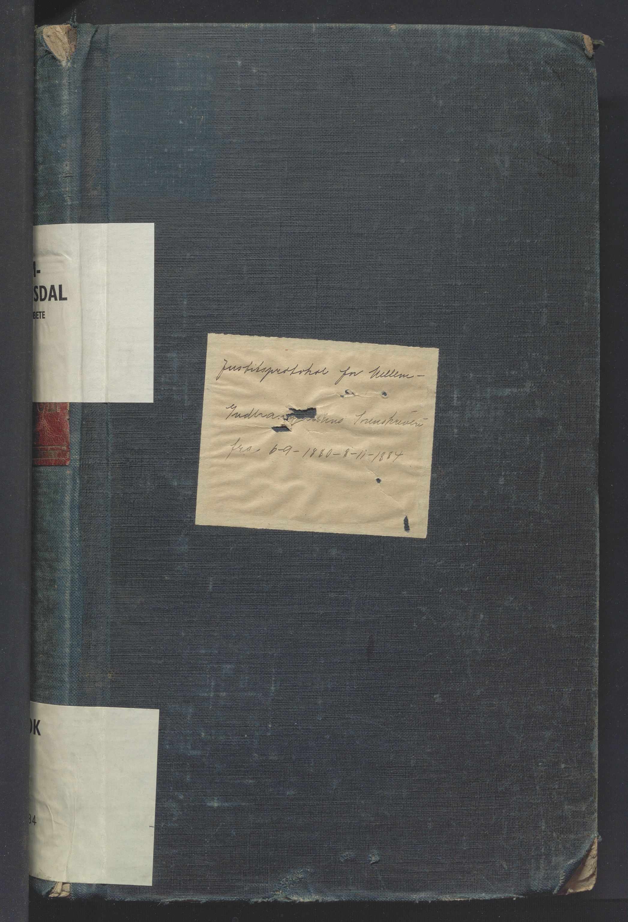 Mellom-Gudbrandsdal sorenskriveri, AV/SAH-TING-038/G/Gb/L0006: Tingbok, 1880-1887