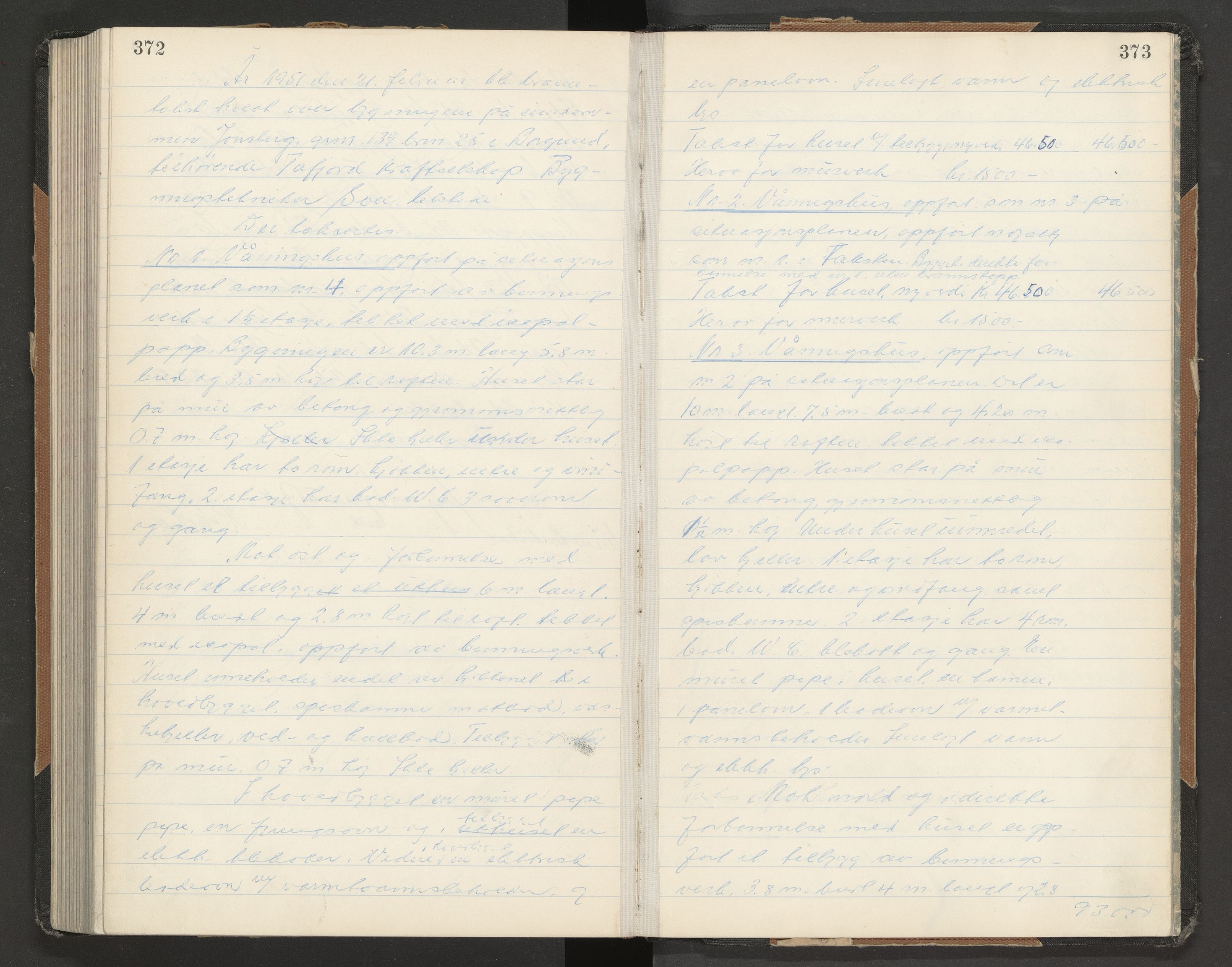 Norges Brannkasse Borgund, AV/SAT-A-5495/Fa/L0006: Branntakstprotokoll, 1948-1951, p. 372-373