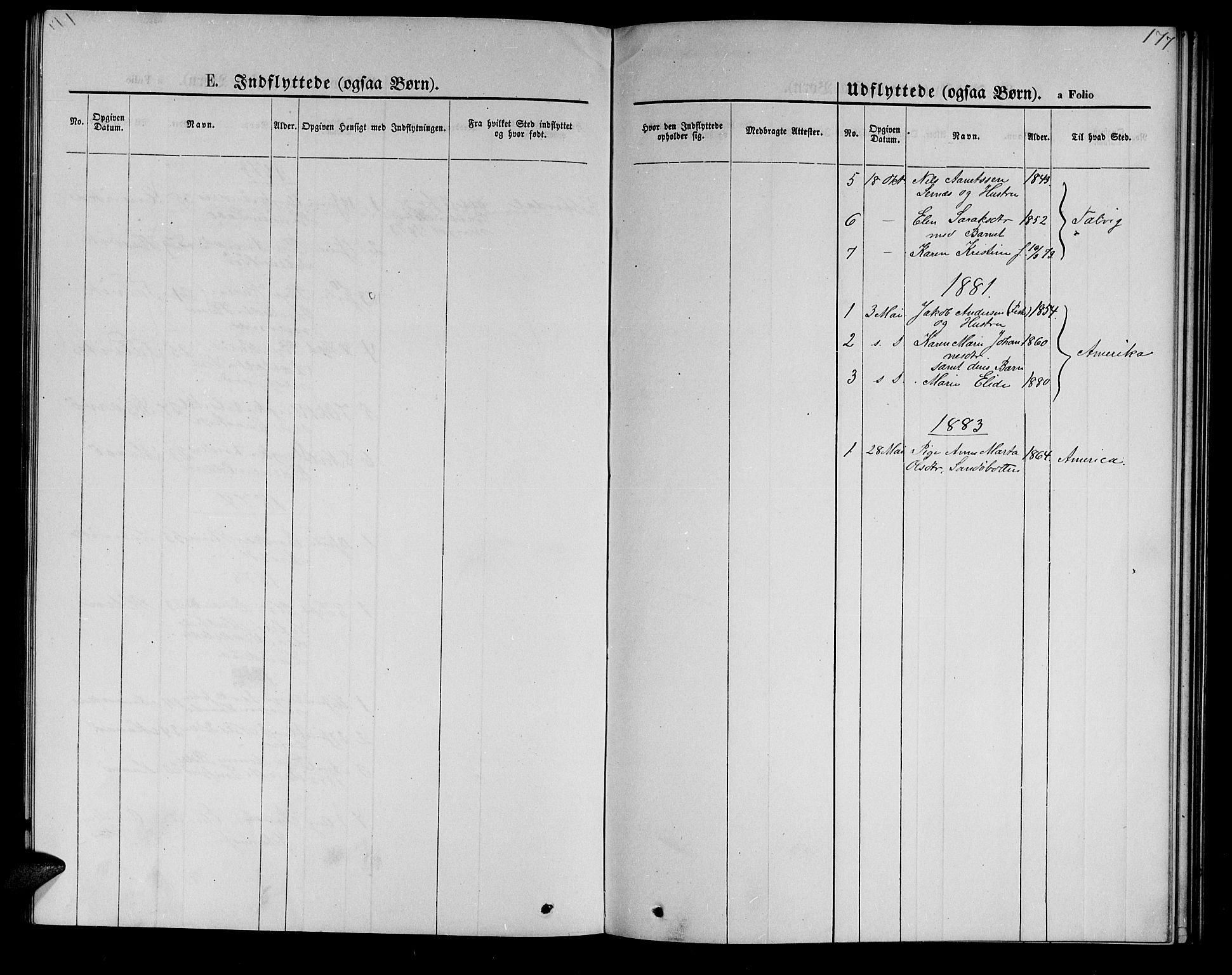 Hammerfest sokneprestkontor, SATØ/S-1347/H/Hb/L0005.klokk: Parish register (copy) no. 5, 1869-1884, p. 177