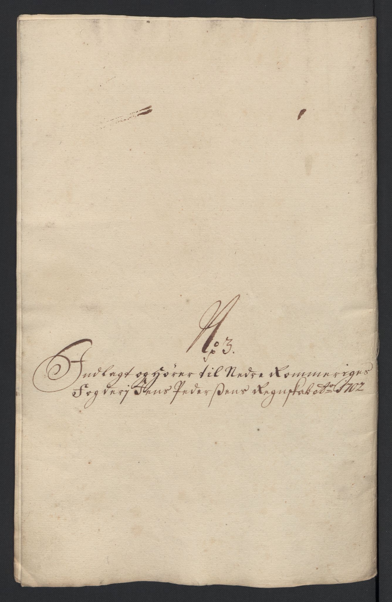 Rentekammeret inntil 1814, Reviderte regnskaper, Fogderegnskap, AV/RA-EA-4092/R11/L0585: Fogderegnskap Nedre Romerike, 1702, p. 41