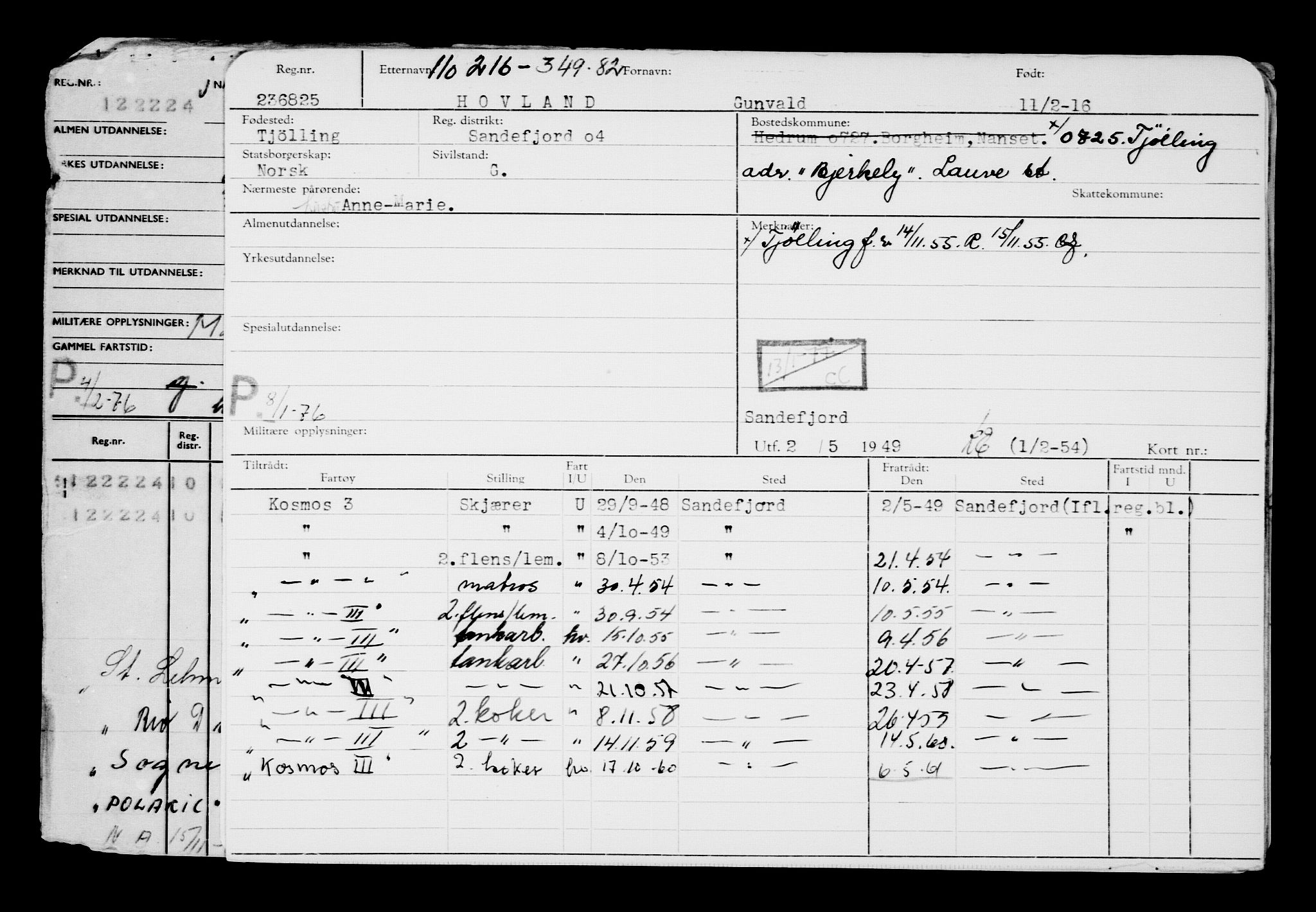 Direktoratet for sjømenn, AV/RA-S-3545/G/Gb/L0136: Hovedkort, 1916, p. 558