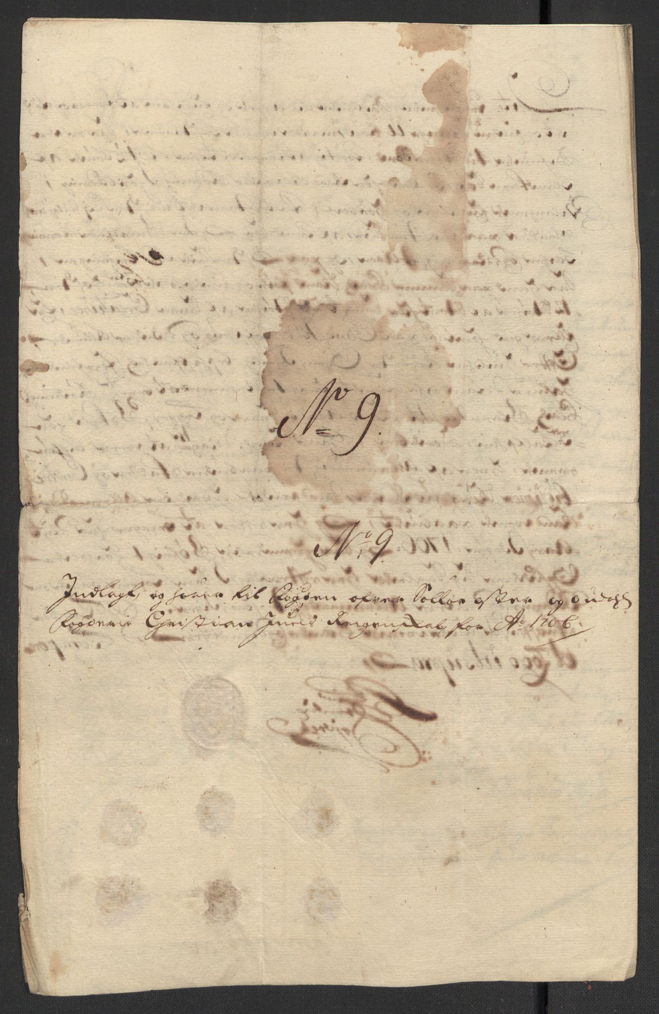 Rentekammeret inntil 1814, Reviderte regnskaper, Fogderegnskap, AV/RA-EA-4092/R13/L0843: Fogderegnskap Solør, Odal og Østerdal, 1705-1706, p. 406