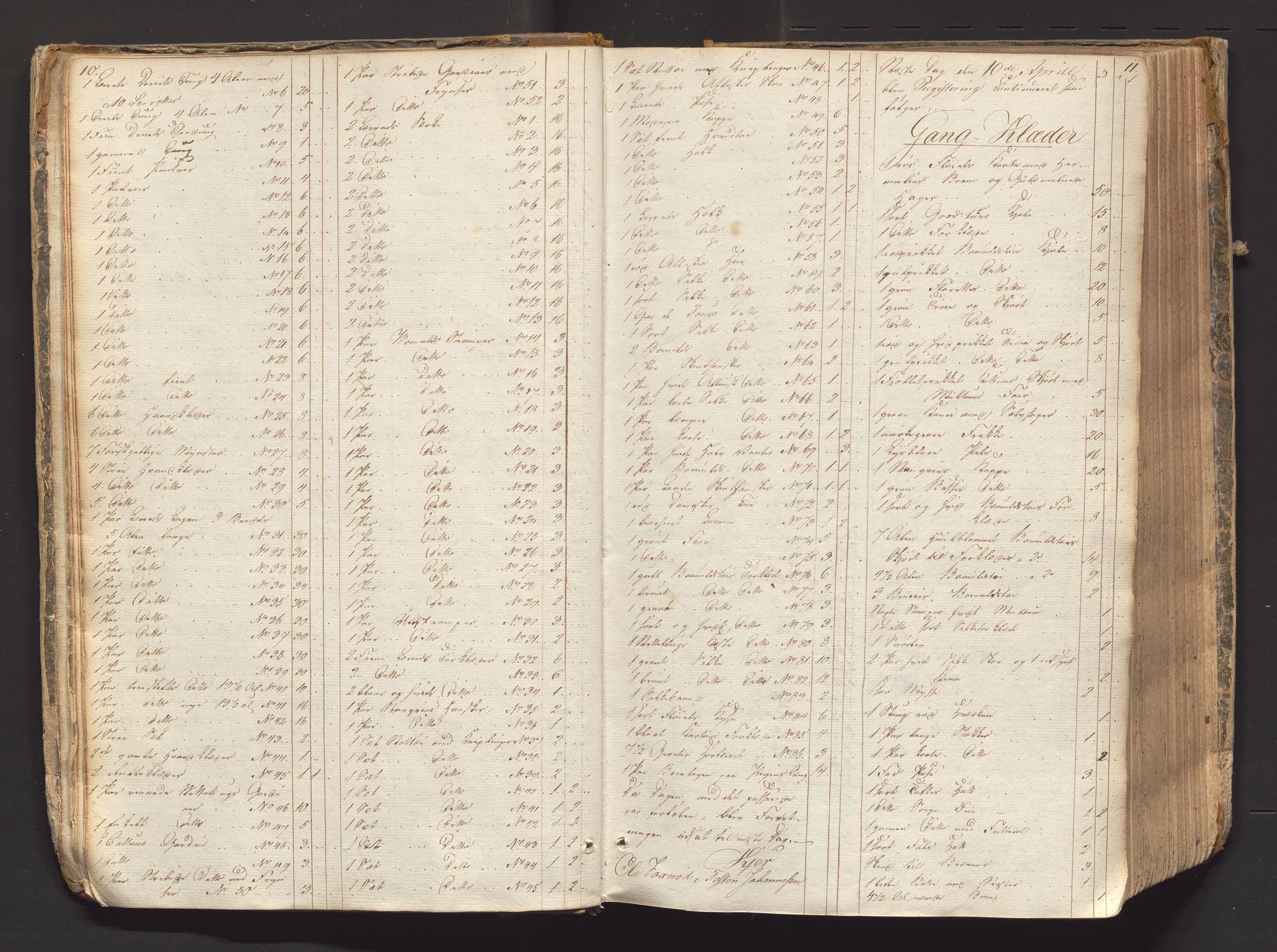 Larvik byfogd, AV/SAKO-A-218/H/Hb/Hba/L0012: Skifteprotokoll, 1813-1824, p. 10-11