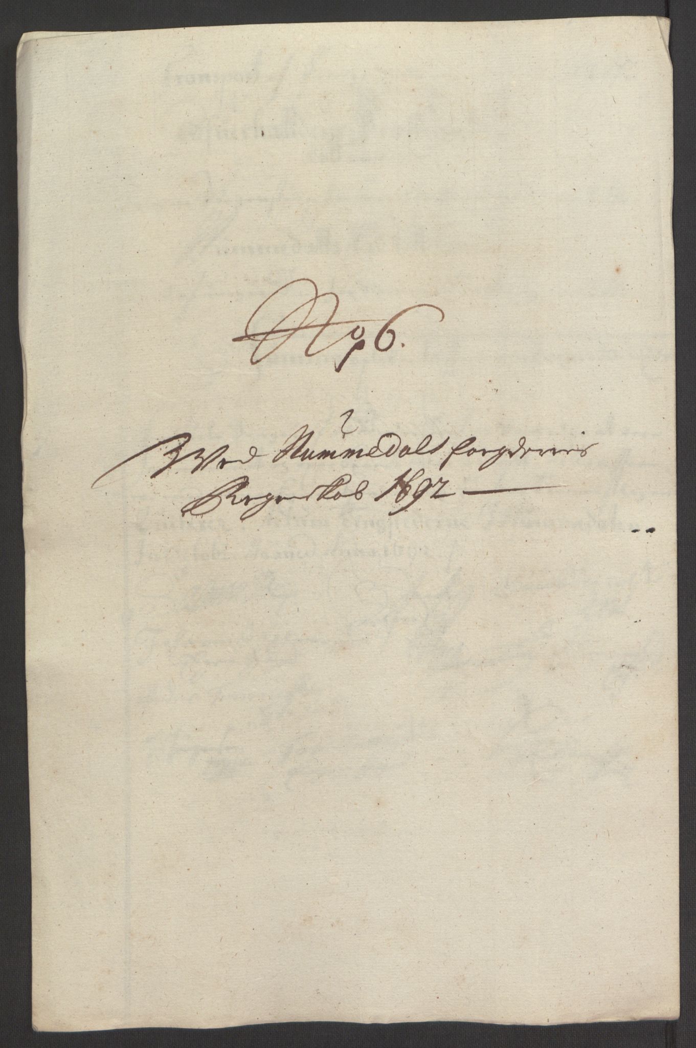 Rentekammeret inntil 1814, Reviderte regnskaper, Fogderegnskap, AV/RA-EA-4092/R64/L4424: Fogderegnskap Namdal, 1692-1695, p. 144