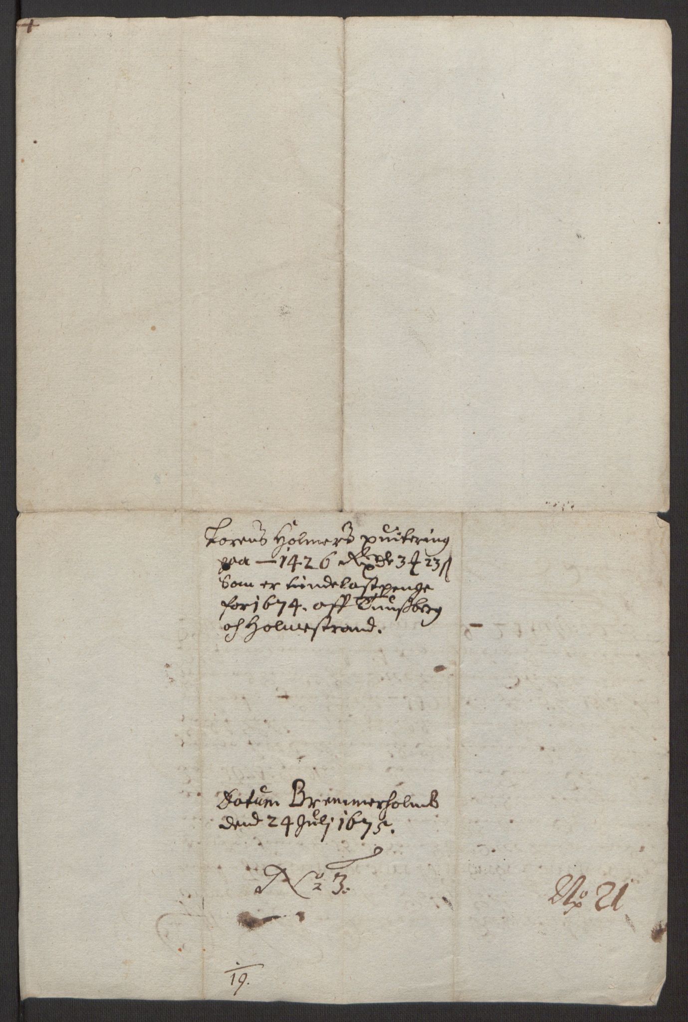 Rentekammeret inntil 1814, Reviderte regnskaper, Fogderegnskap, AV/RA-EA-4092/R32/L1844: Fogderegnskap Jarlsberg grevskap, 1674-1675, p. 48