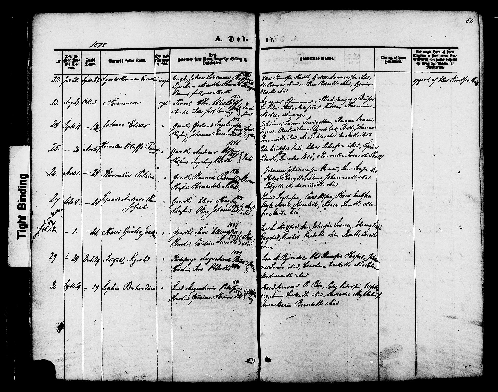 Ministerialprotokoller, klokkerbøker og fødselsregistre - Møre og Romsdal, AV/SAT-A-1454/509/L0105: Parish register (official) no. 509A03, 1848-1882, p. 66