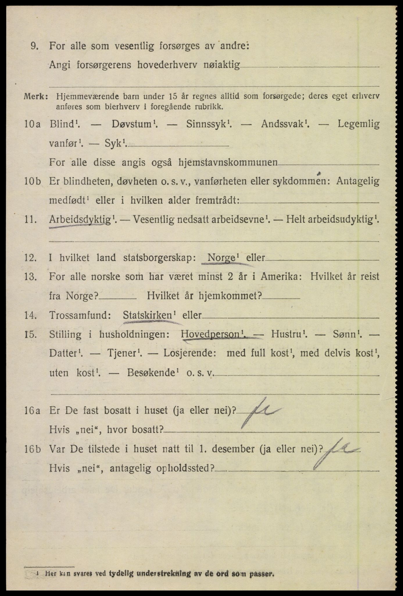 SAH, 1920 census for Furnes, 1920, p. 4822