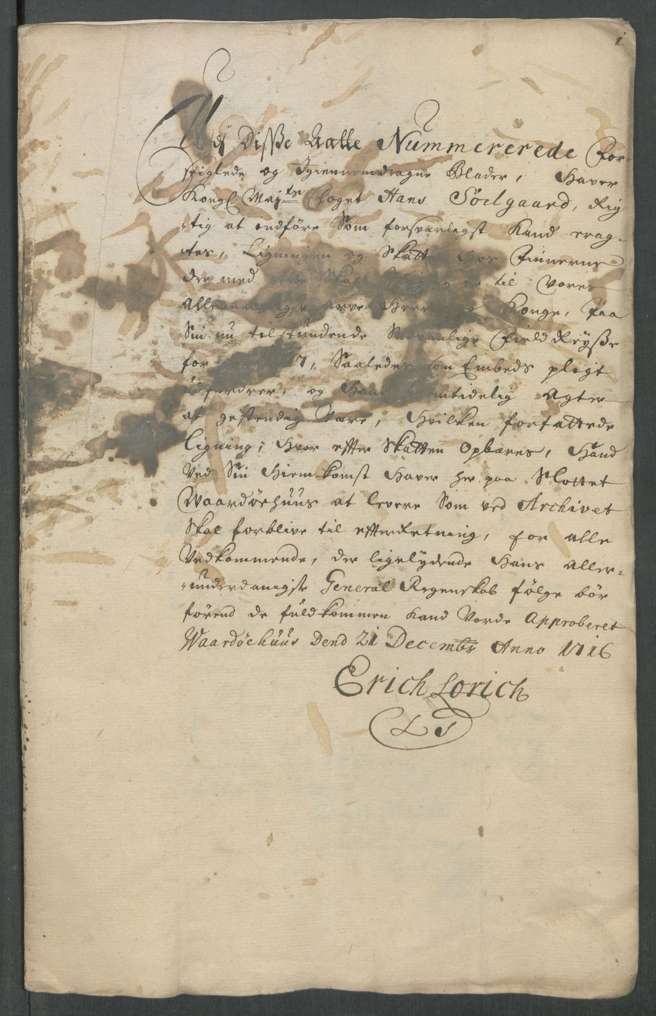 Rentekammeret inntil 1814, Reviderte regnskaper, Fogderegnskap, RA/EA-4092/R69/L4857: Fogderegnskap Finnmark/Vardøhus, 1716-1718, p. 207