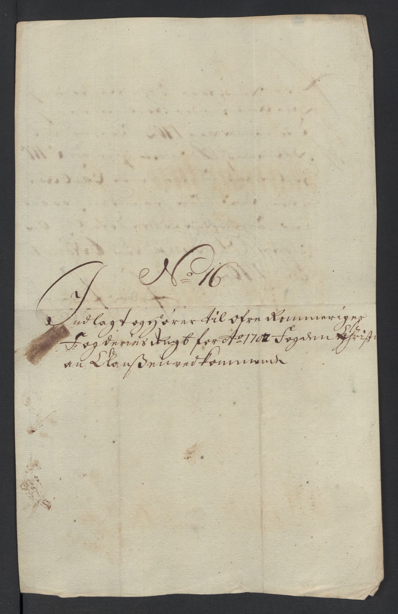 Rentekammeret inntil 1814, Reviderte regnskaper, Fogderegnskap, AV/RA-EA-4092/R12/L0714: Fogderegnskap Øvre Romerike, 1702, p. 254