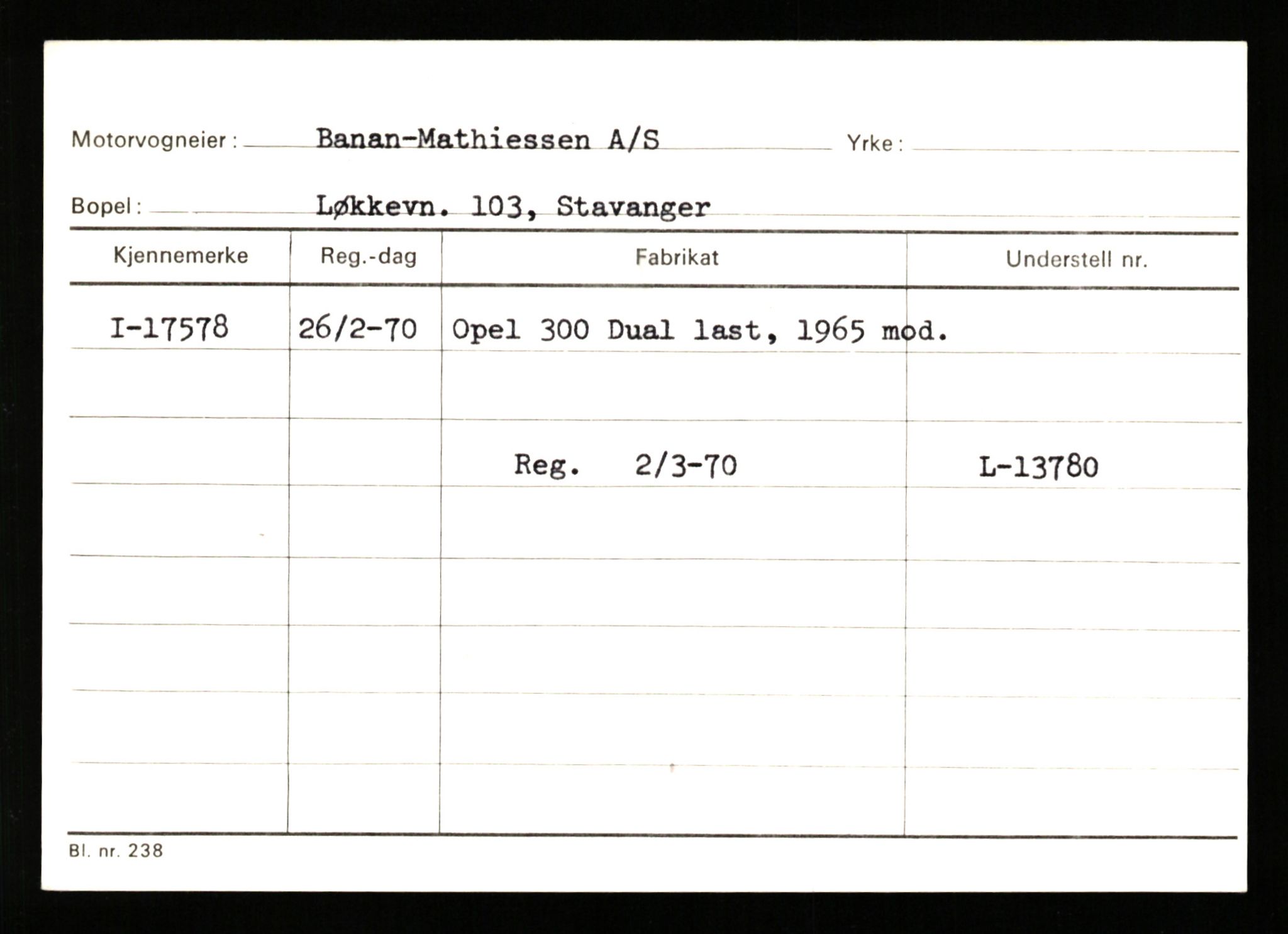 Stavanger trafikkstasjon, AV/SAST-A-101942/0/G/L0004: Registreringsnummer: 15497 - 22957, 1930-1971, p. 1057