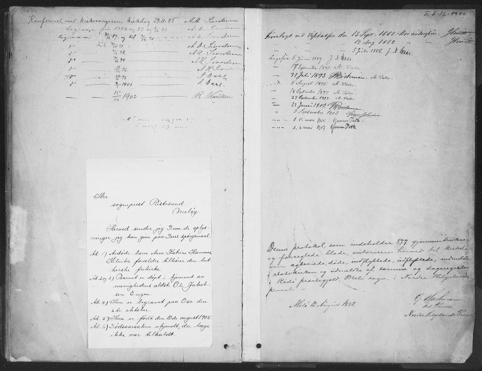 Ministerialprotokoller, klokkerbøker og fødselsregistre - Nordland, SAT/A-1459/843/L0627: Parish register (official) no. 843A02, 1878-1908