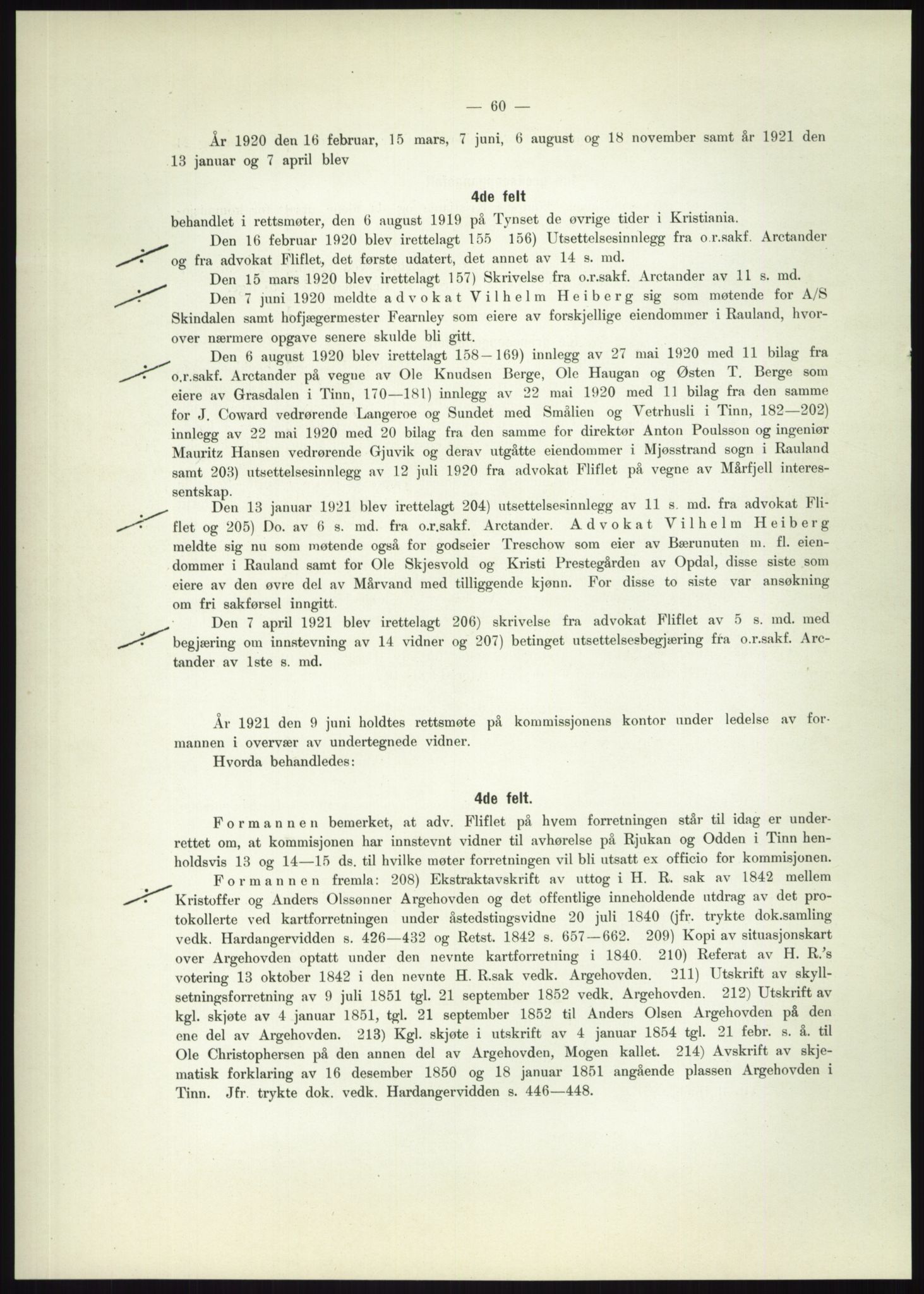 Høyfjellskommisjonen, AV/RA-S-1546/X/Xa/L0001: Nr. 1-33, 1909-1953, p. 1647