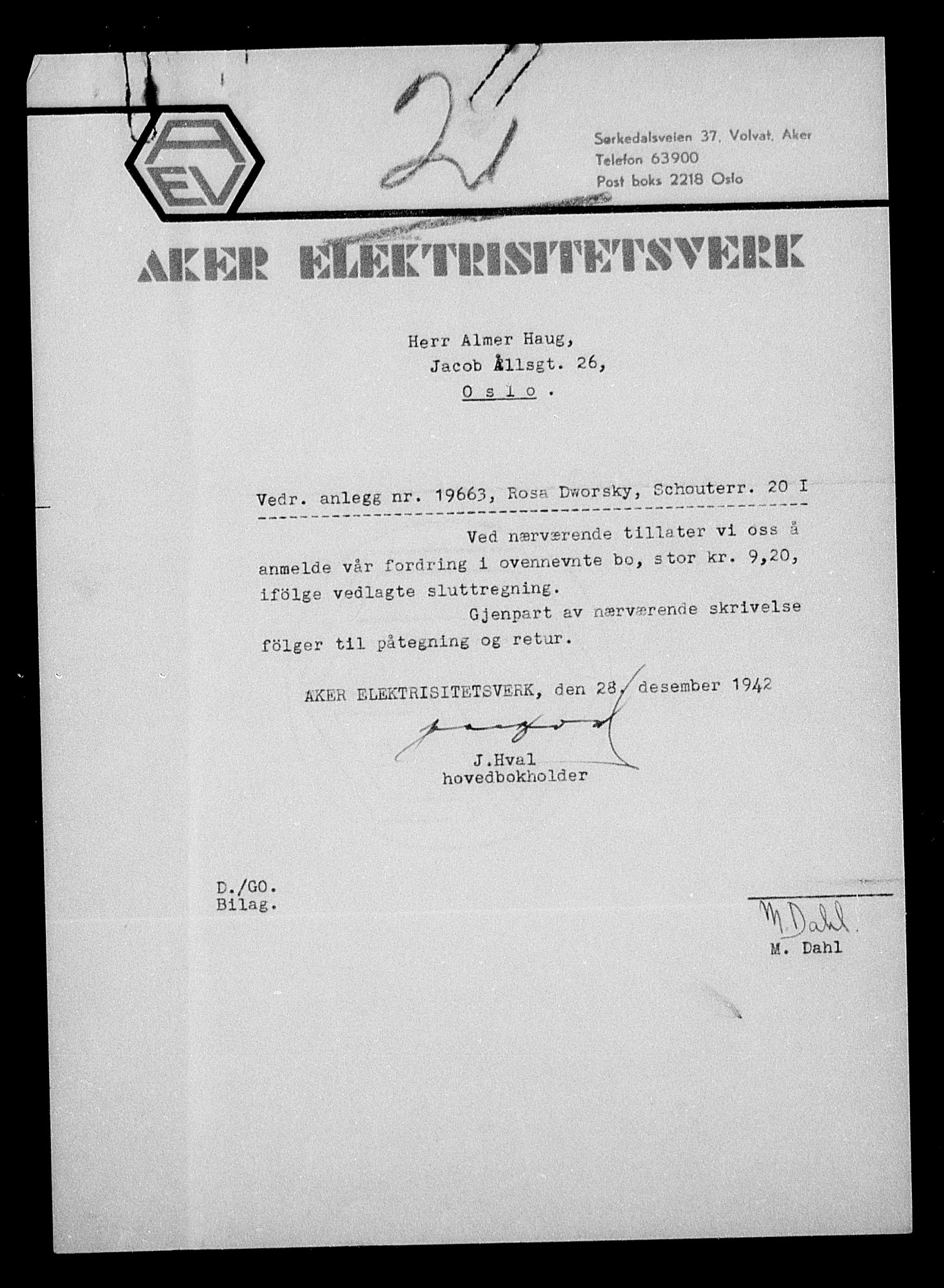 Justisdepartementet, Tilbakeføringskontoret for inndratte formuer, AV/RA-S-1564/H/Hc/Hcc/L0932: --, 1945-1947, p. 54