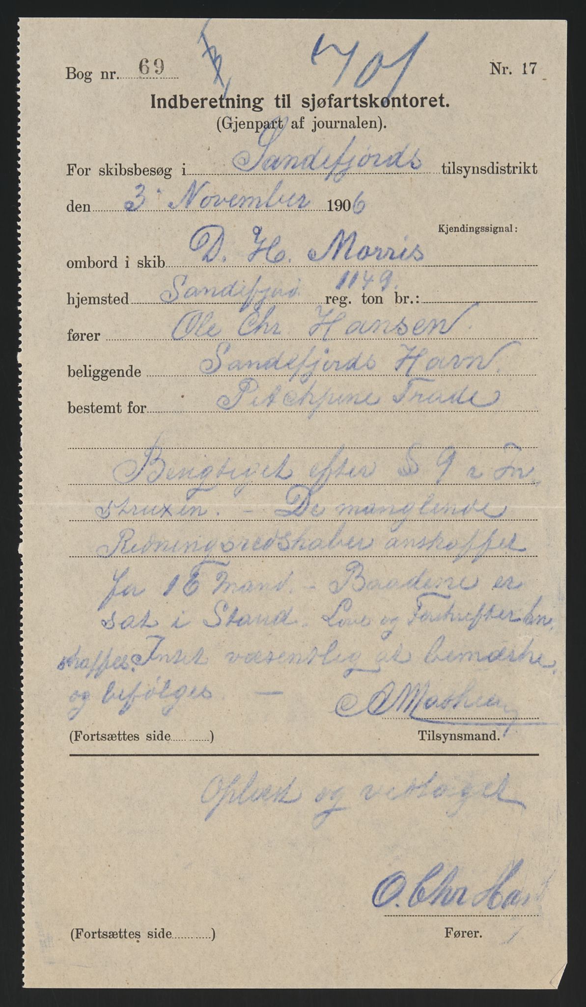 Sjøfartsdirektoratet med forløpere, skipsmapper slettede skip, AV/RA-S-4998/F/Fa/L0239: --, 1851-1931, p. 465