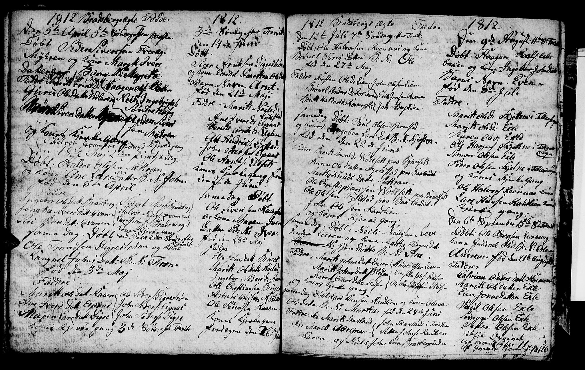 Ministerialprotokoller, klokkerbøker og fødselsregistre - Sør-Trøndelag, SAT/A-1456/608/L0335: Parish register (copy) no. 608C01, 1797-1820