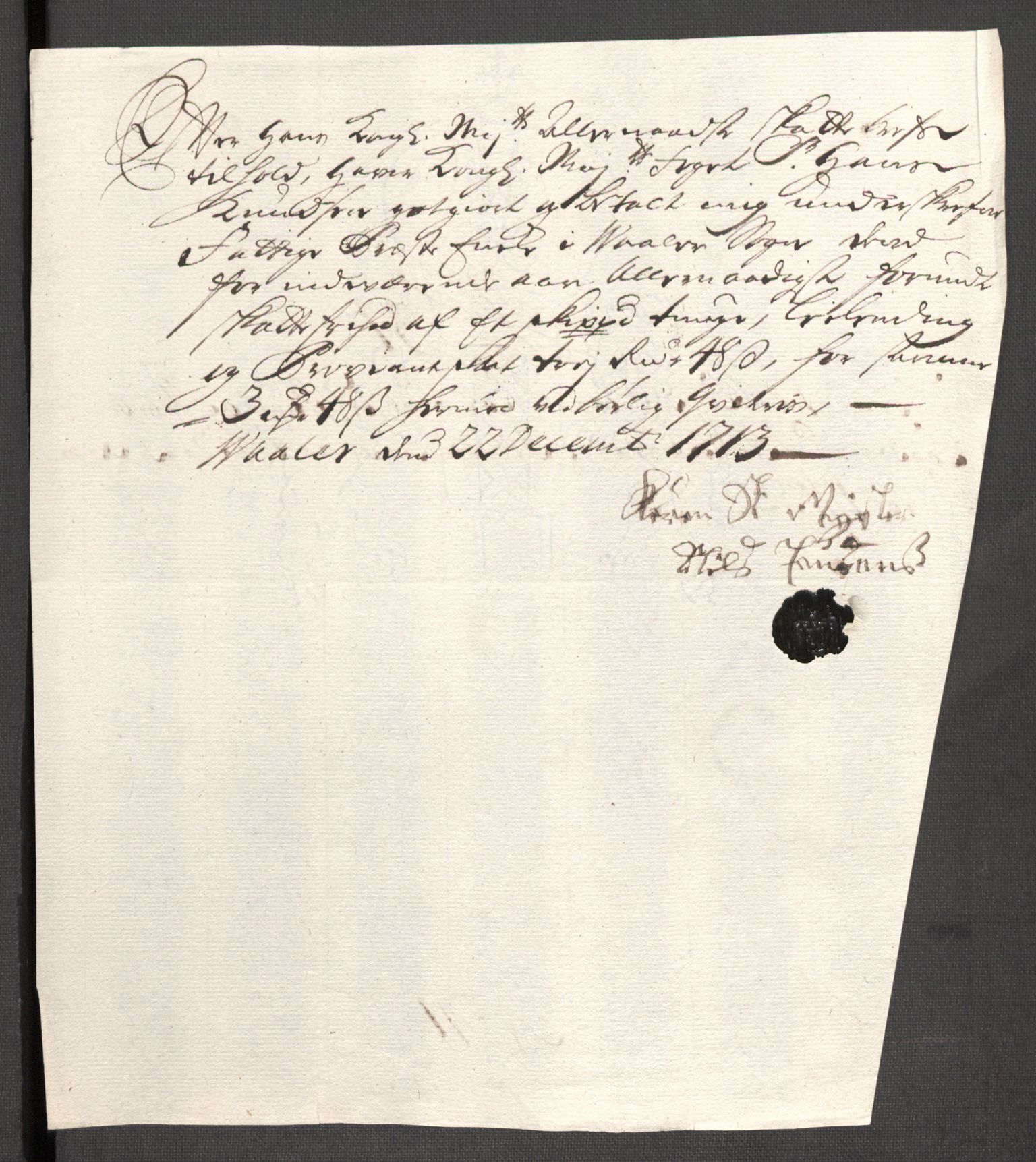 Rentekammeret inntil 1814, Reviderte regnskaper, Fogderegnskap, AV/RA-EA-4092/R04/L0138: Fogderegnskap Moss, Onsøy, Tune, Veme og Åbygge, 1713-1714, p. 273