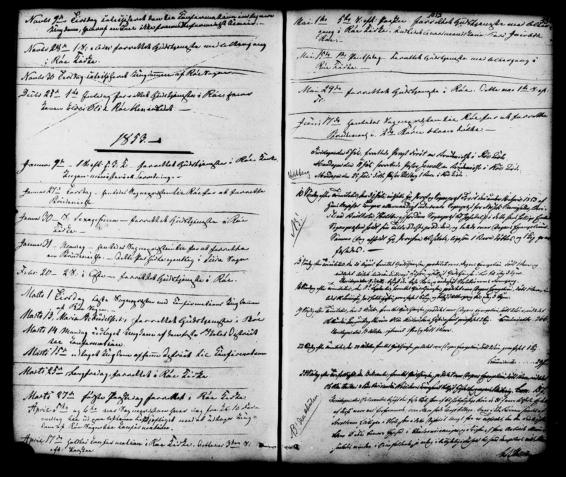 Ministerialprotokoller, klokkerbøker og fødselsregistre - Møre og Romsdal, SAT/A-1454/551/L0625: Parish register (official) no. 551A05, 1846-1879, p. 330