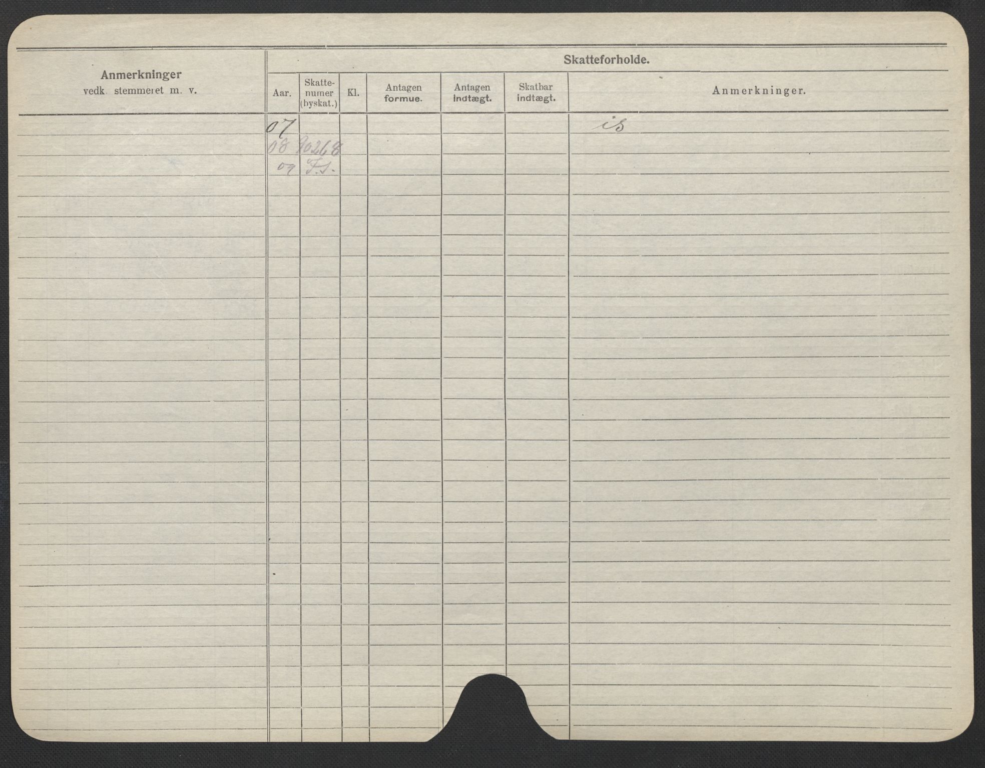 Oslo folkeregister, Registerkort, AV/SAO-A-11715/F/Fa/Fac/L0022: Kvinner, 1906-1914, p. 623b