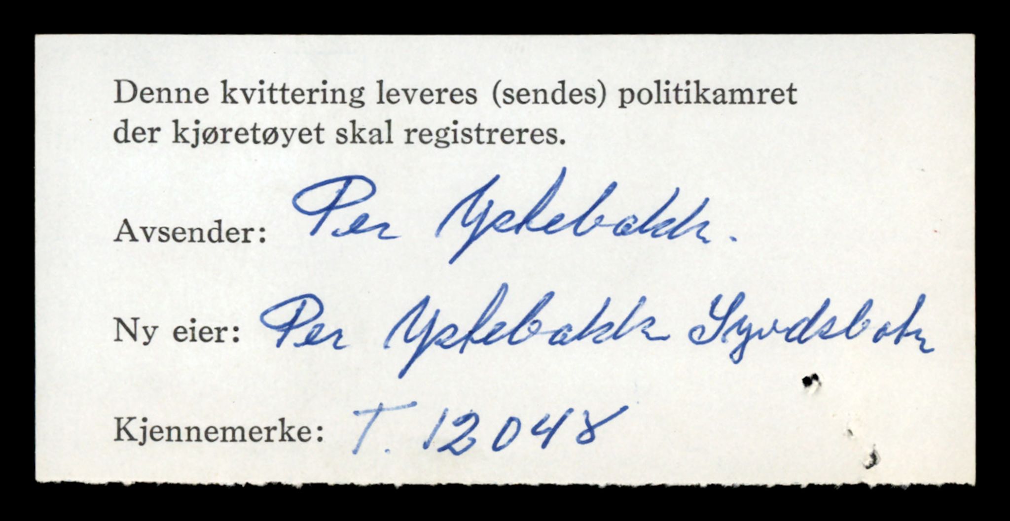 Møre og Romsdal vegkontor - Ålesund trafikkstasjon, AV/SAT-A-4099/F/Fe/L0036: Registreringskort for kjøretøy T 12831 - T 13030, 1927-1998, p. 450