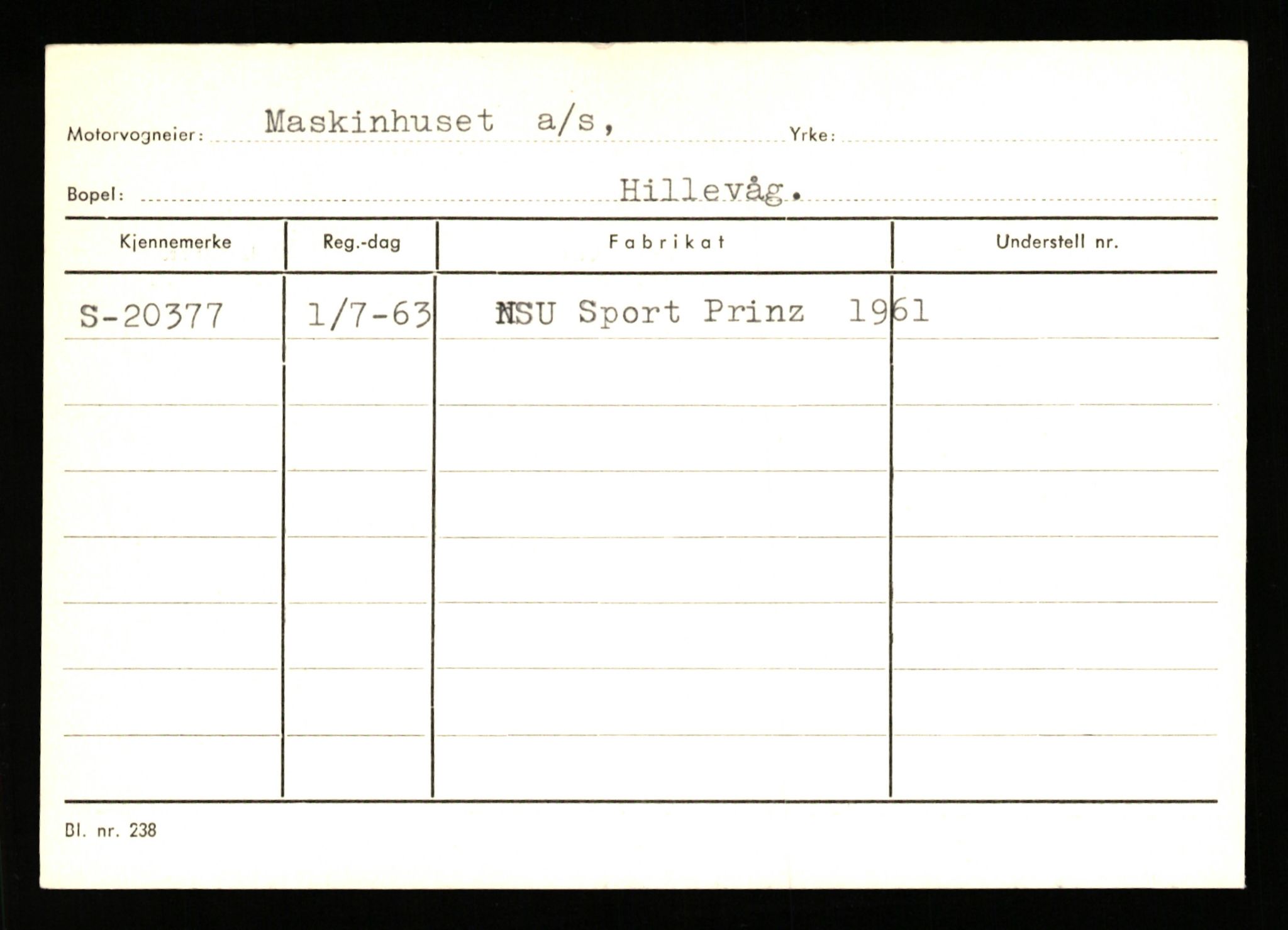 Stavanger trafikkstasjon, AV/SAST-A-101942/0/G/L0004: Registreringsnummer: 15497 - 22957, 1930-1971, p. 2196