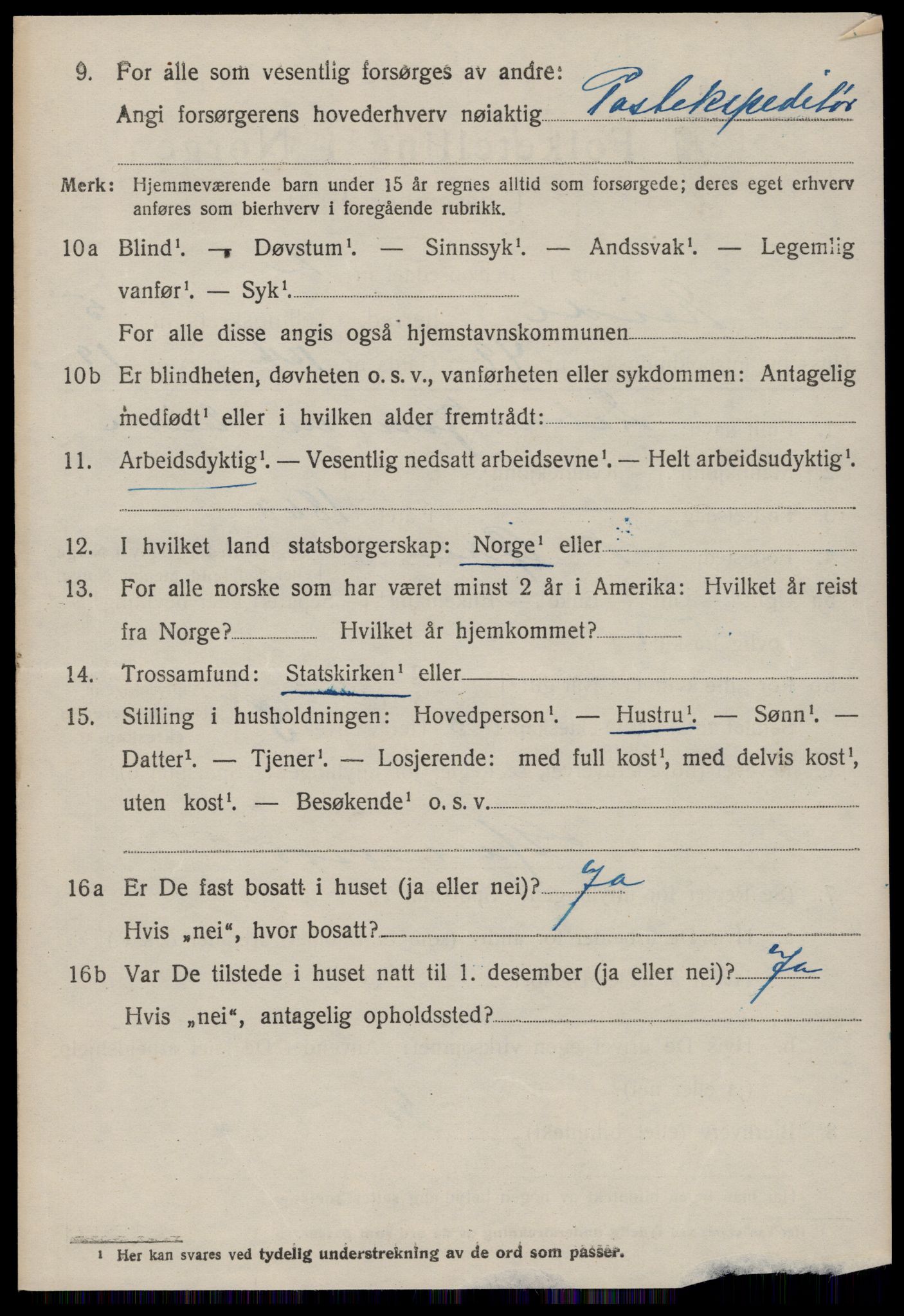 SAT, 1920 census for Eid (MR), 1920, p. 2823