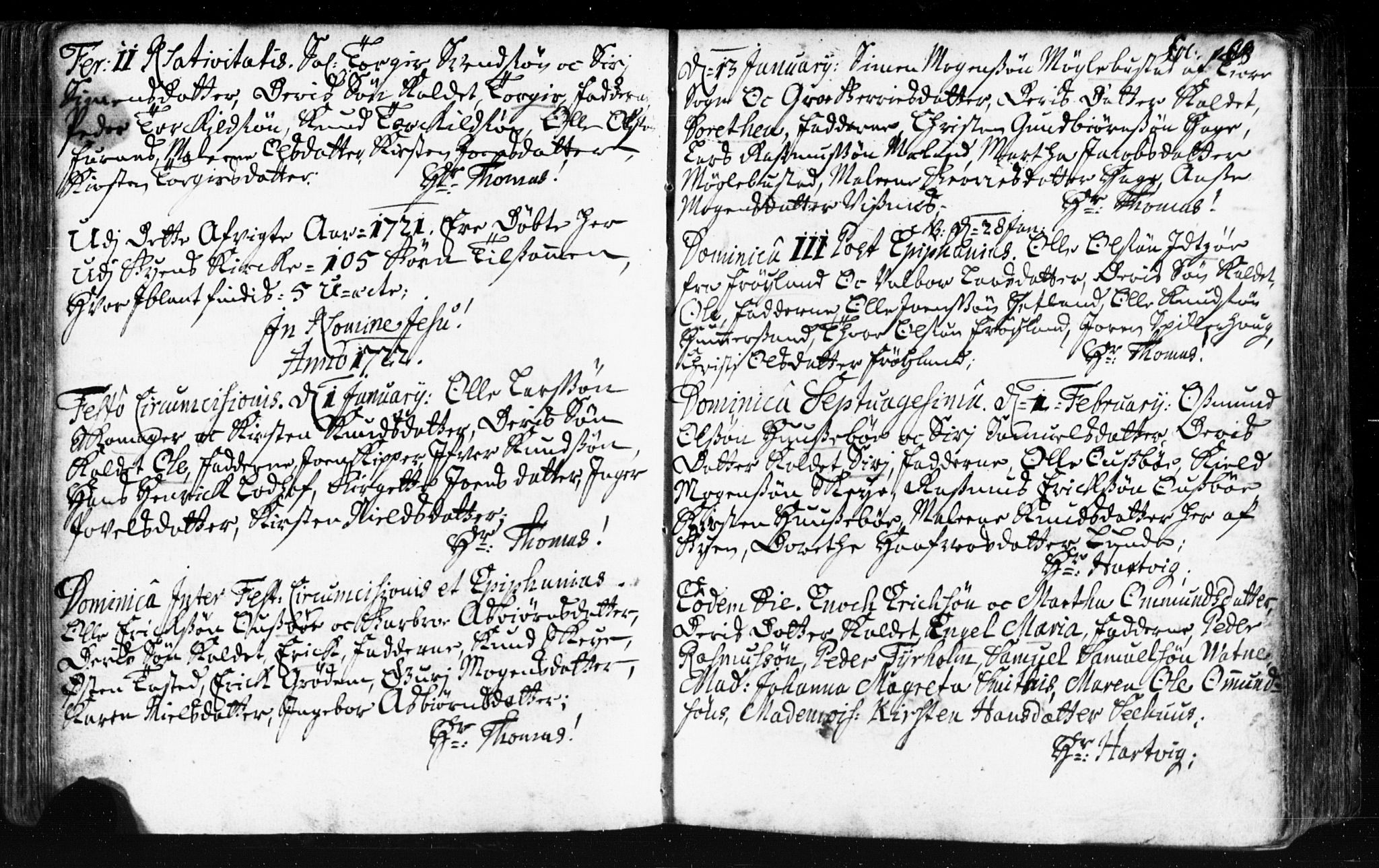 Domkirken sokneprestkontor, SAST/A-101812/001/30/30BB/L0002: Parish register (copy) no. B 2, 1714-1733, p. 68