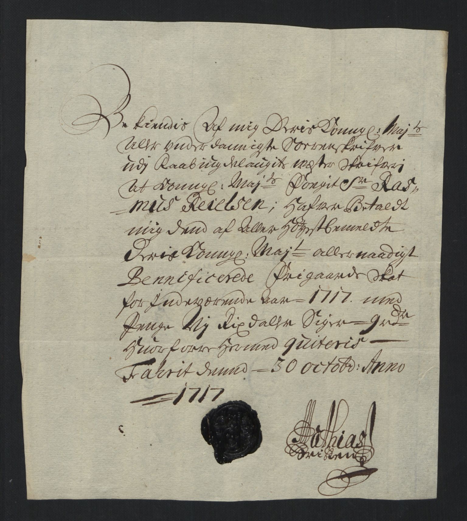 Rentekammeret inntil 1814, Reviderte regnskaper, Fogderegnskap, RA/EA-4092/R40/L2452: Fogderegnskap Råbyggelag, 1716-1717, p. 308