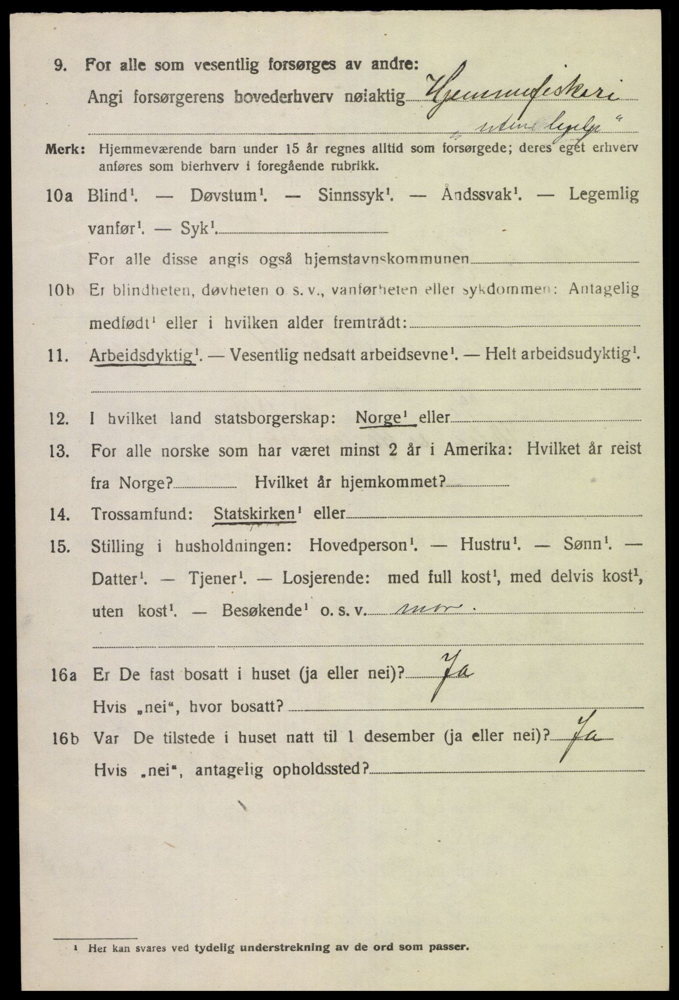 SAK, 1920 census for Halse og Harkmark, 1920, p. 2957