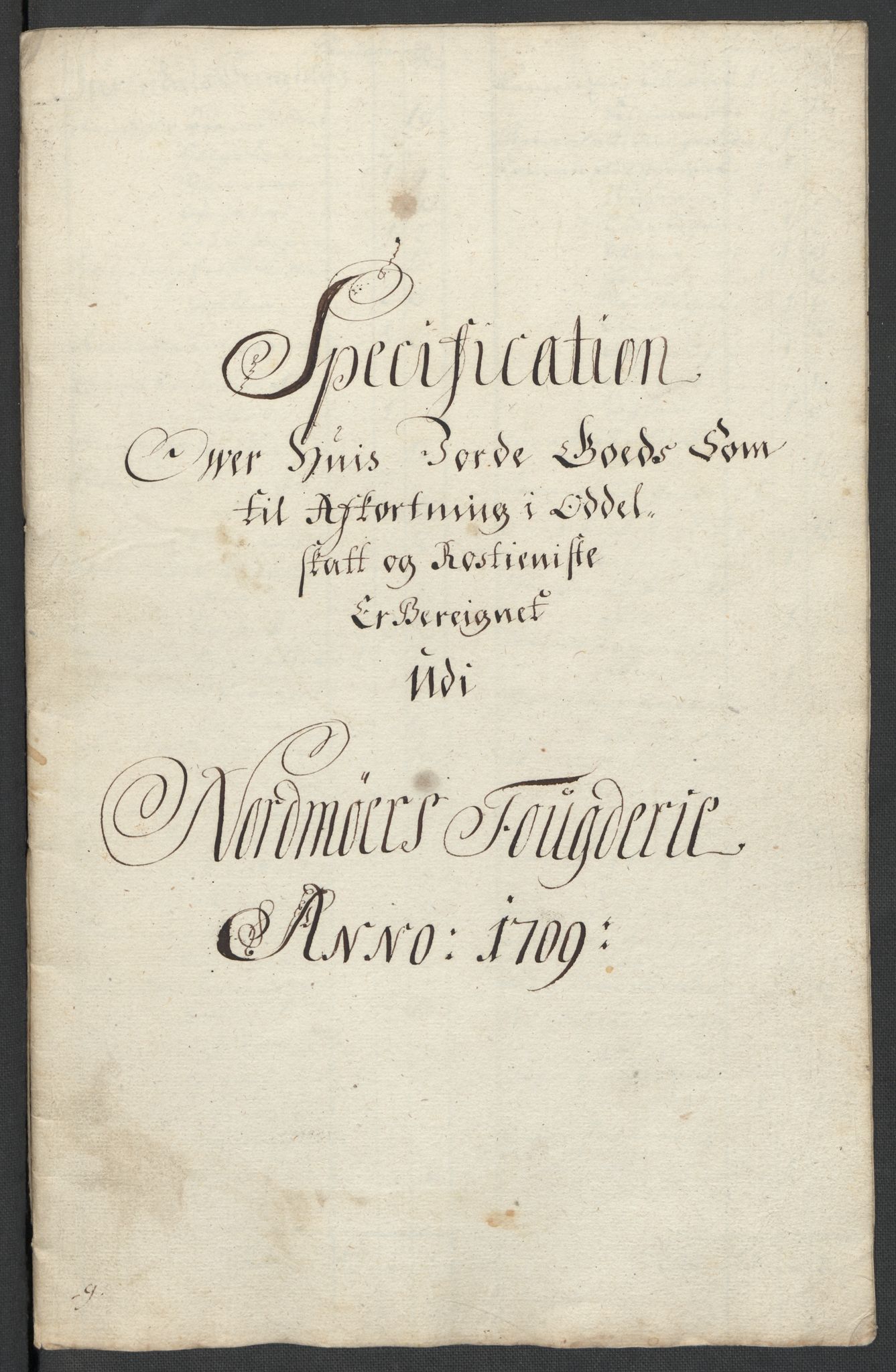 Rentekammeret inntil 1814, Reviderte regnskaper, Fogderegnskap, RA/EA-4092/R56/L3744: Fogderegnskap Nordmøre, 1709-1710, p. 127