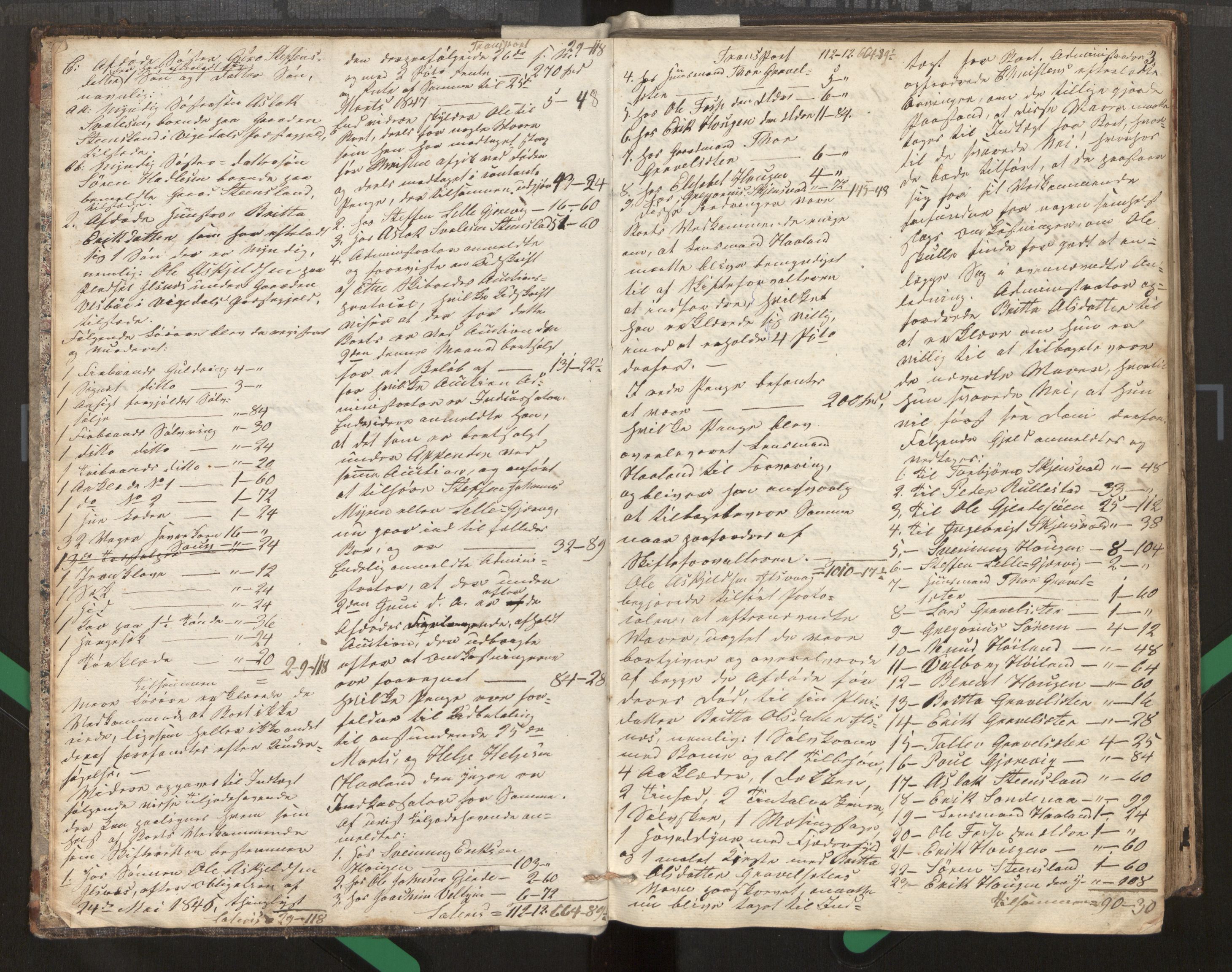 Lensmannen i Etne, AV/SAB-A-31601/0006/L0012: Registreringsprotokoll, 1846-1873, p. 2b-3a